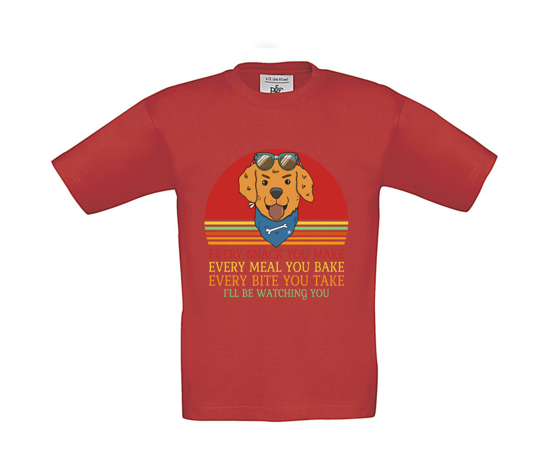 T-Shirt Kinder Hunde - Every Snack You Make