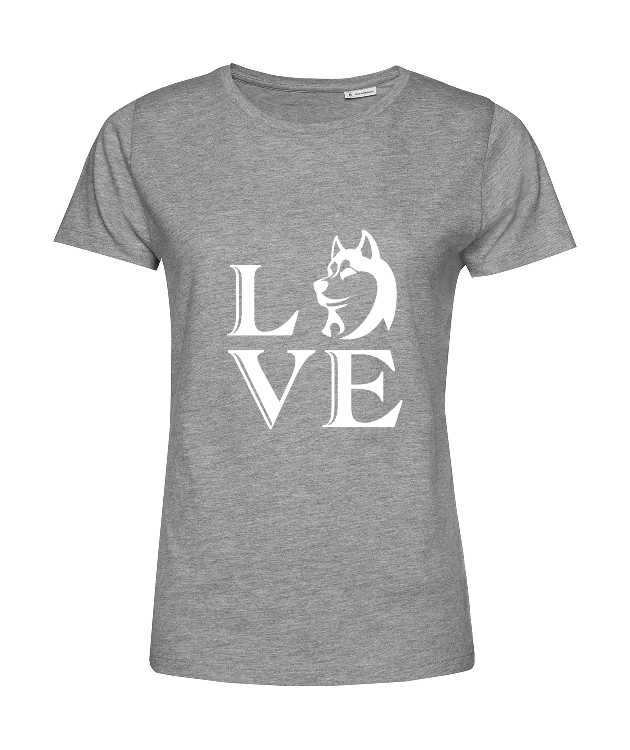 Nachhaltiges T-Shirt Damen Hunde - Love