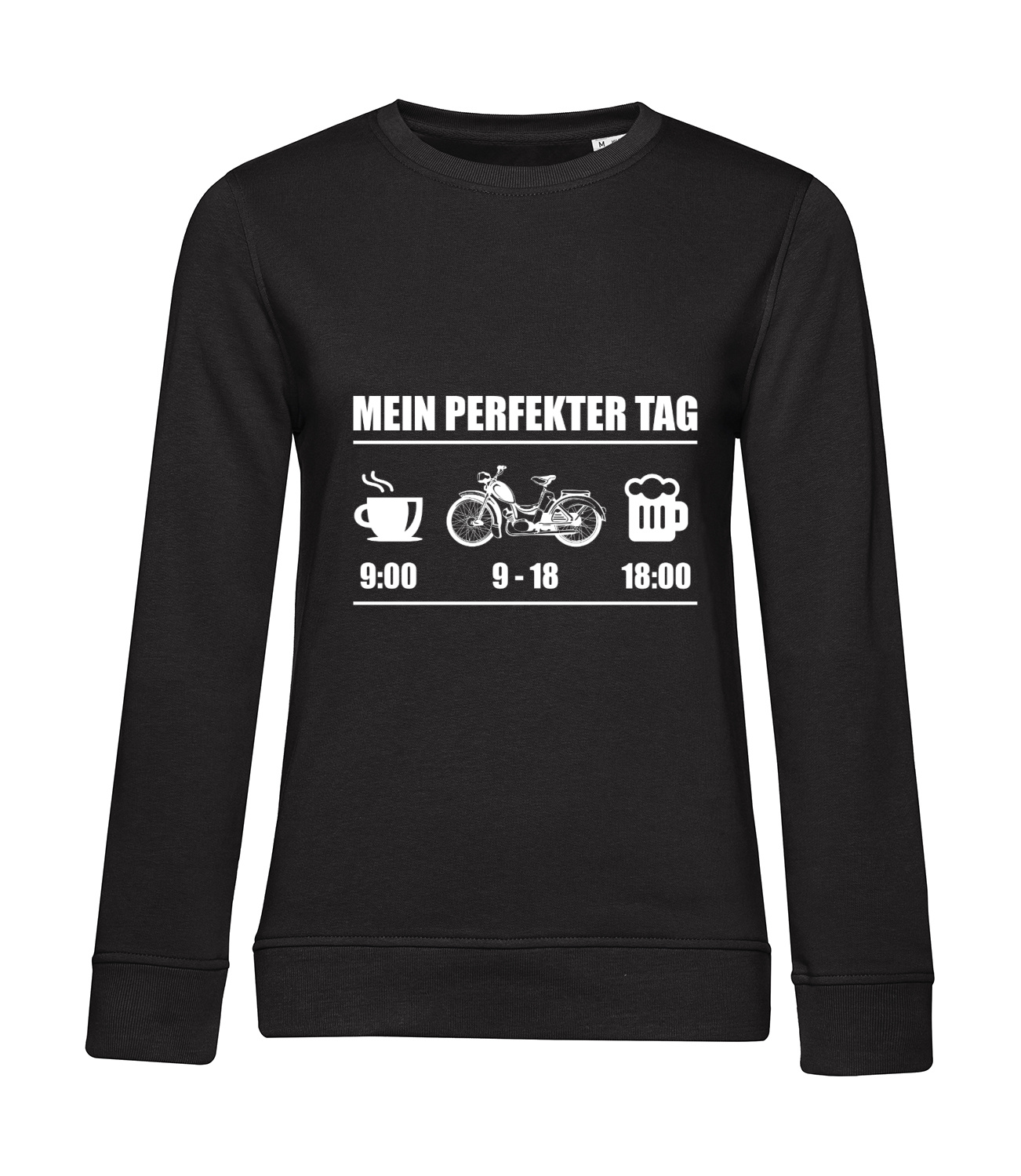Nachhaltiges Sweatshirt Damen 2Takter - Mein perfekter Tag SR2