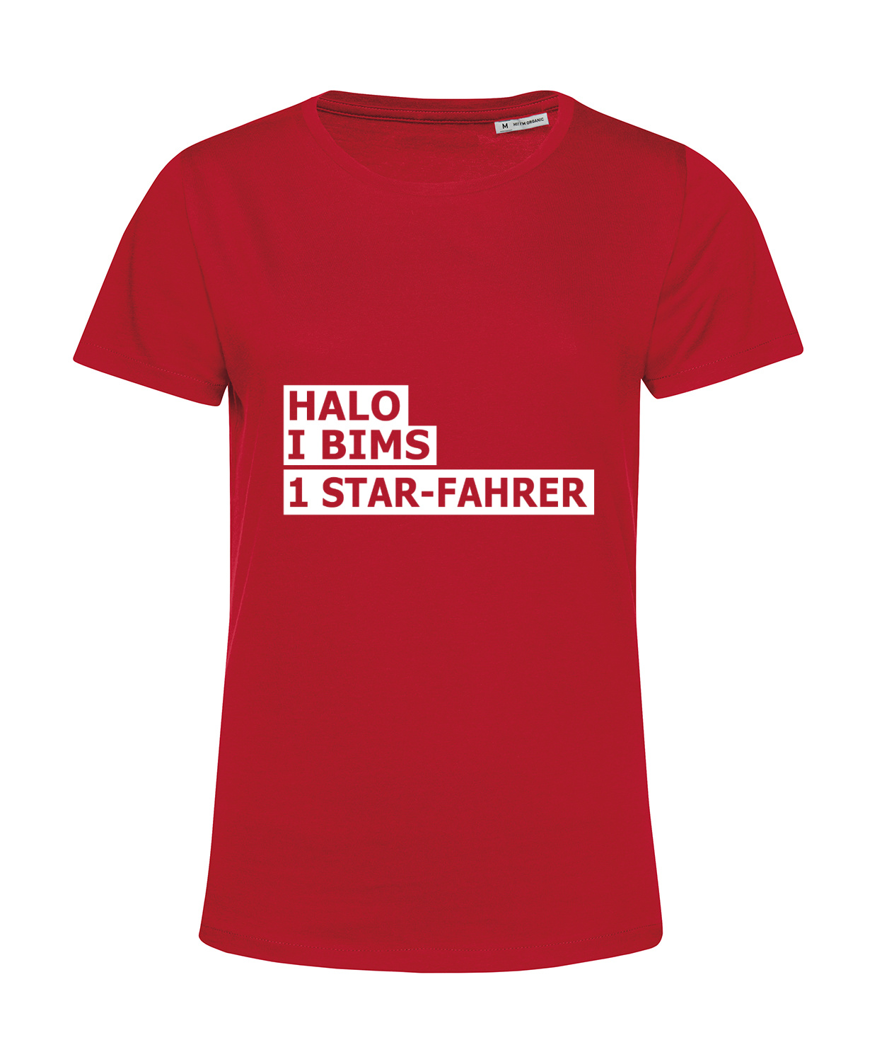 Nachhaltiges T-Shirt Damen 2Takter - Halo I bims 1 Star-Fahrer