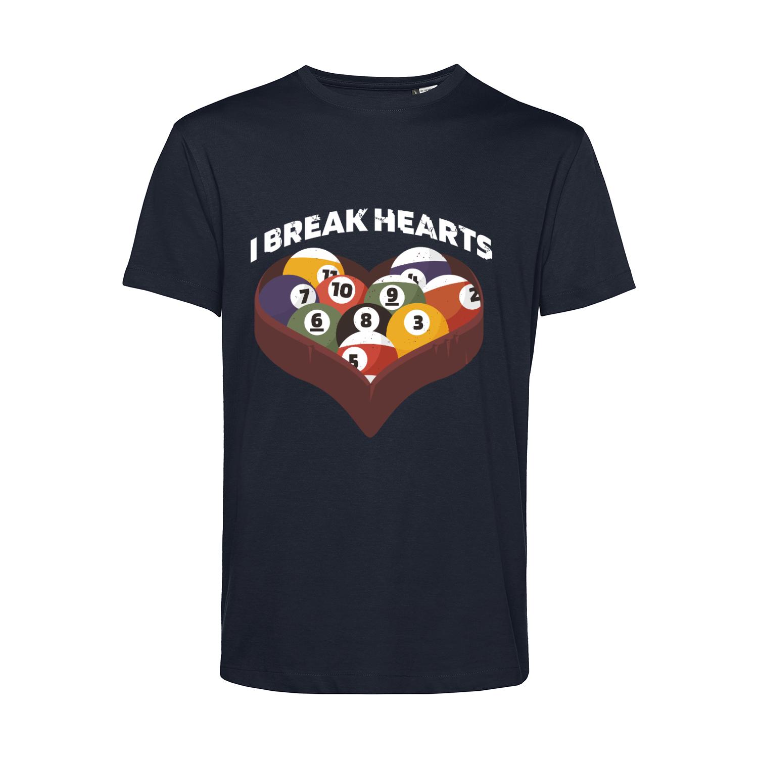Nachhaltiges T-Shirt Herren Billard - I break hearts