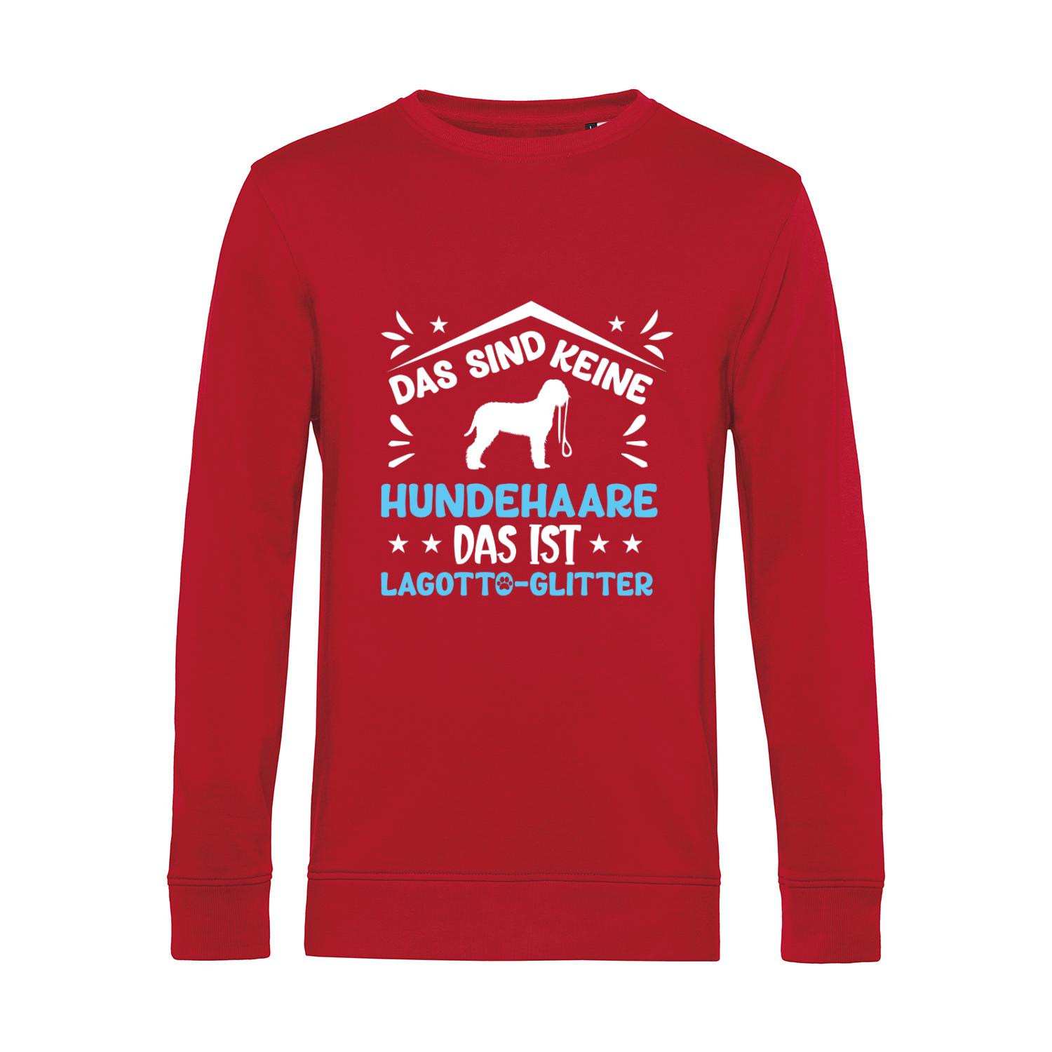 Nachhaltiges Sweatshirt Herren Hunde - Keine Hundehaare Lagotto Glitter
