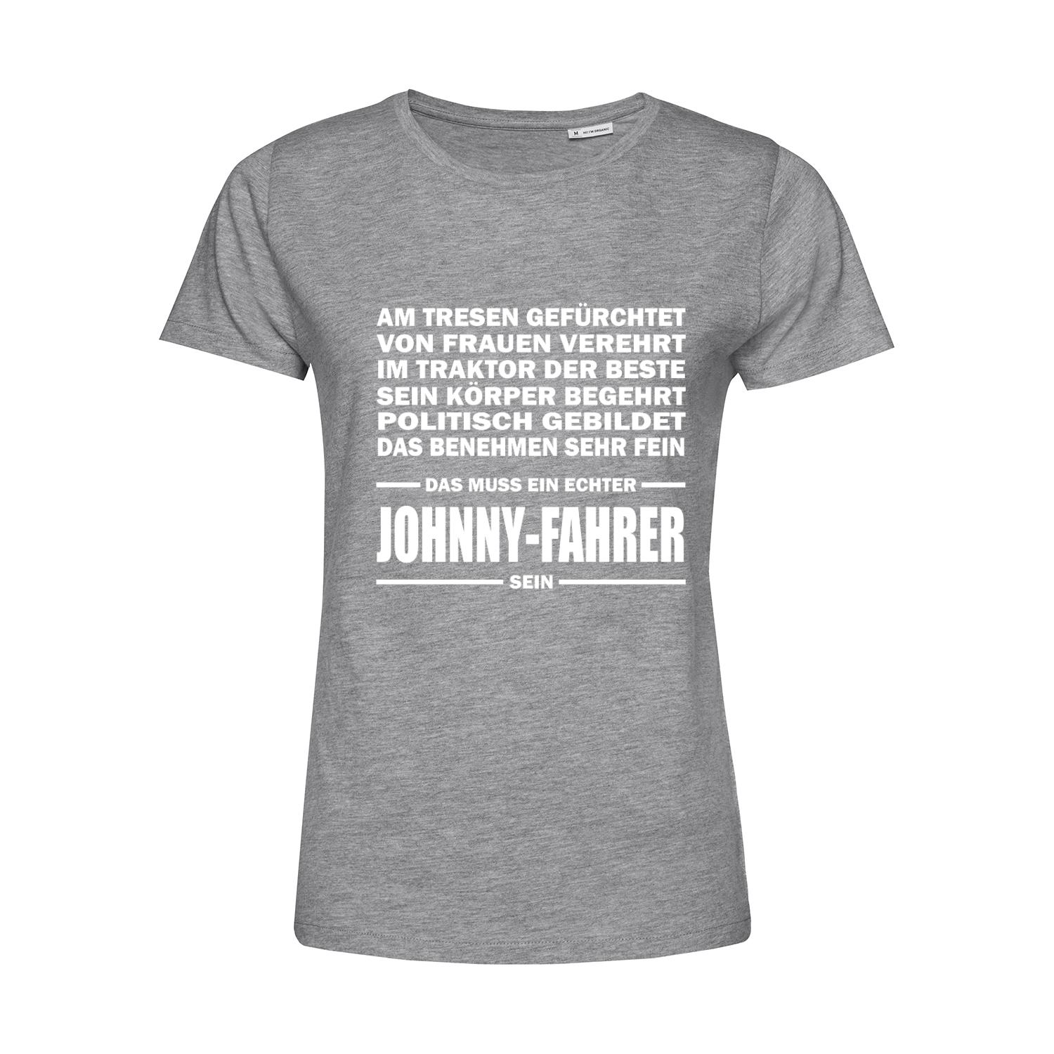 Nachhaltiges T-Shirt Damen Landwirt - Am Tresen gefürchtet der Johnny Fahrer