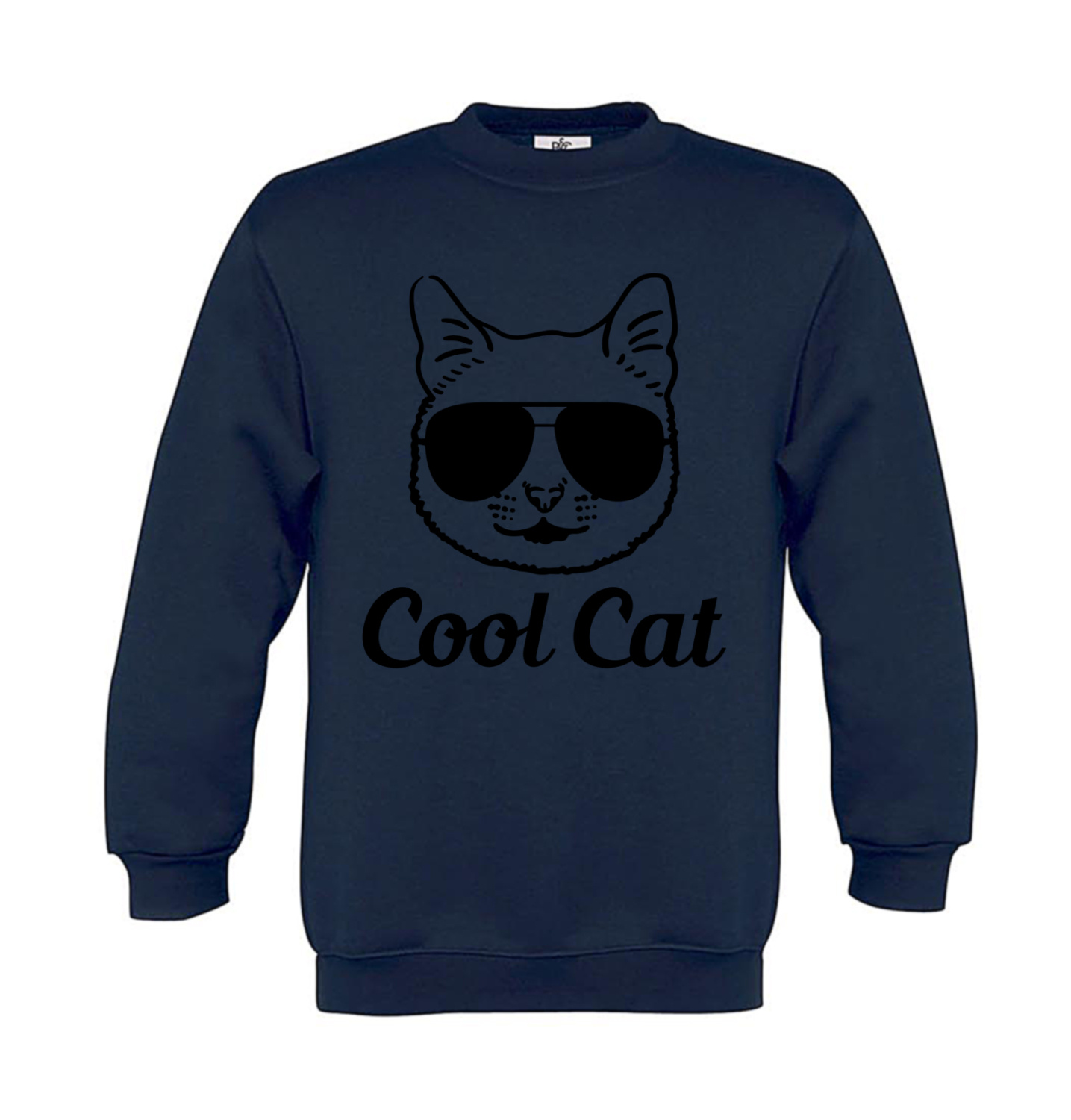 Sweatshirt Kinder Katzen - Cool Cat