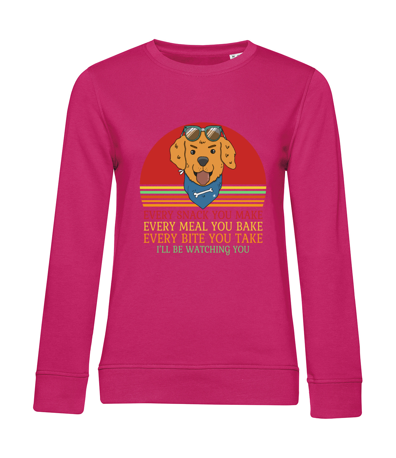 Nachhaltiges Sweatshirt Damen Hunde - Every Snack You Make
