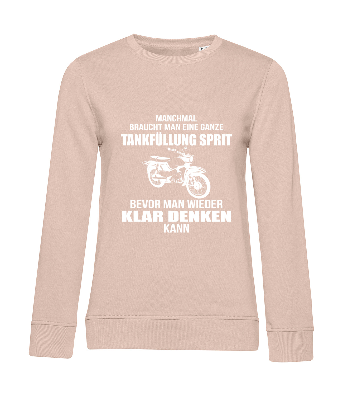 Nachhaltiges Sweatshirt Damen 2Takt - Ganze Tankfüllung Star