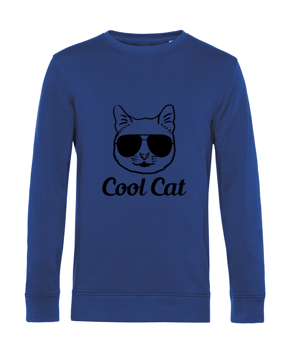 Nachhaltiges Sweatshirt Herren Katzen - Cool Cat