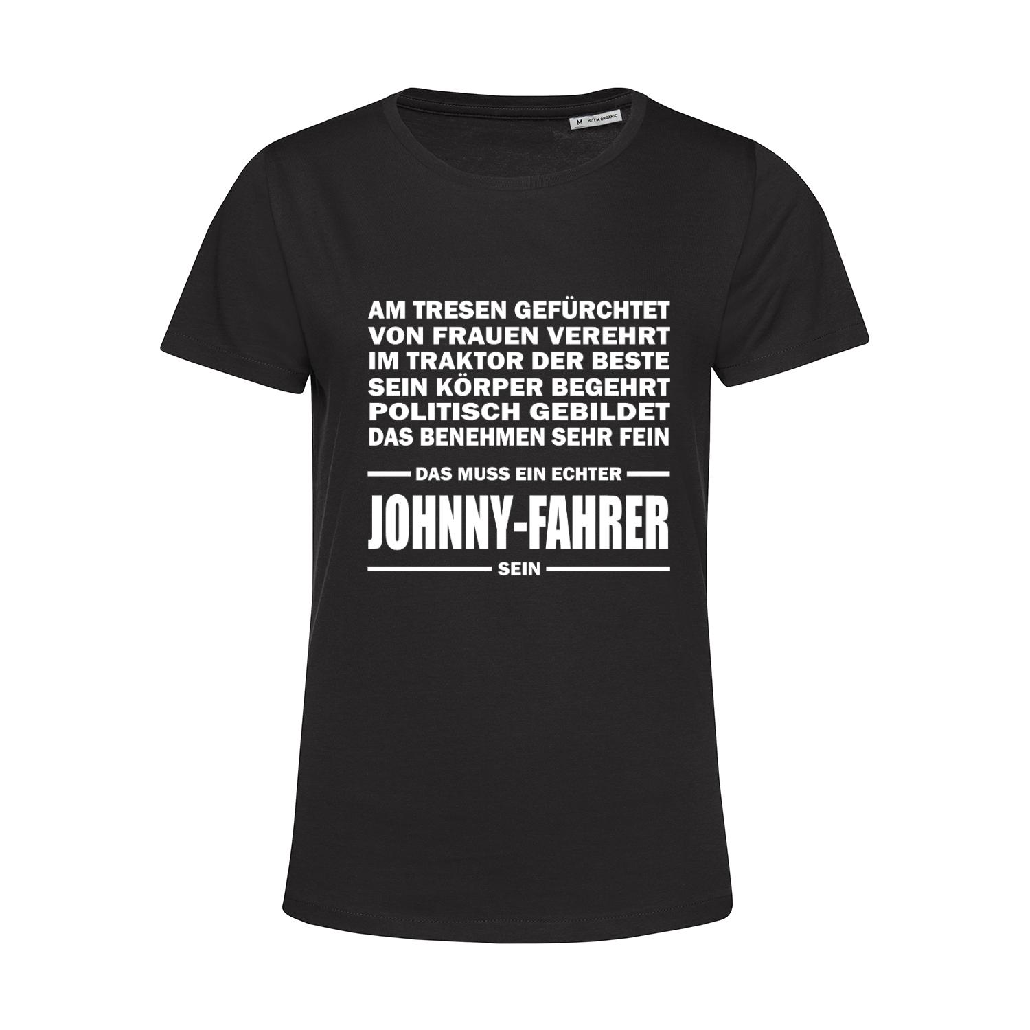 Nachhaltiges T-Shirt Damen Landwirt - Am Tresen gefürchtet der Johnny Fahrer