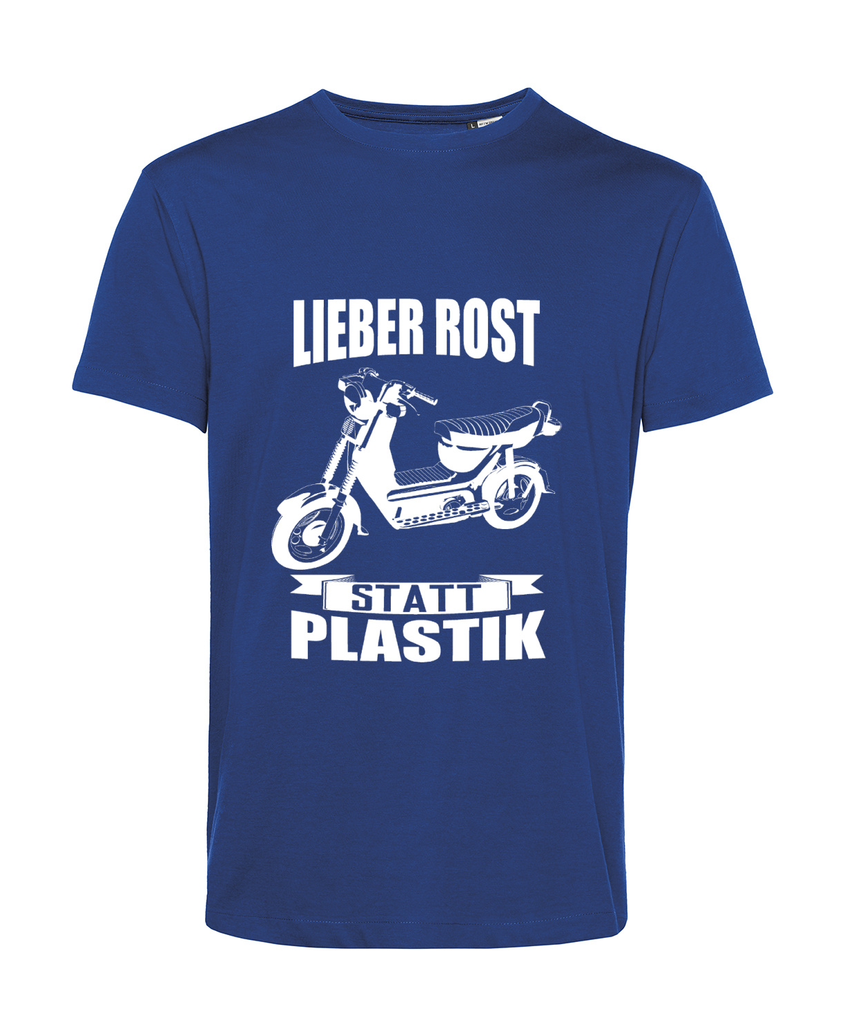 Nachhaltiges T-Shirt Herren 2Takter - Lieber Rost statt Plastik SR50