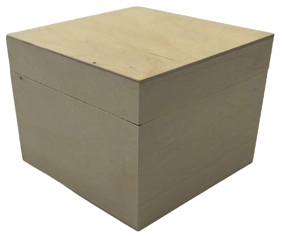 Holz Box mit Deckel personalisierbar