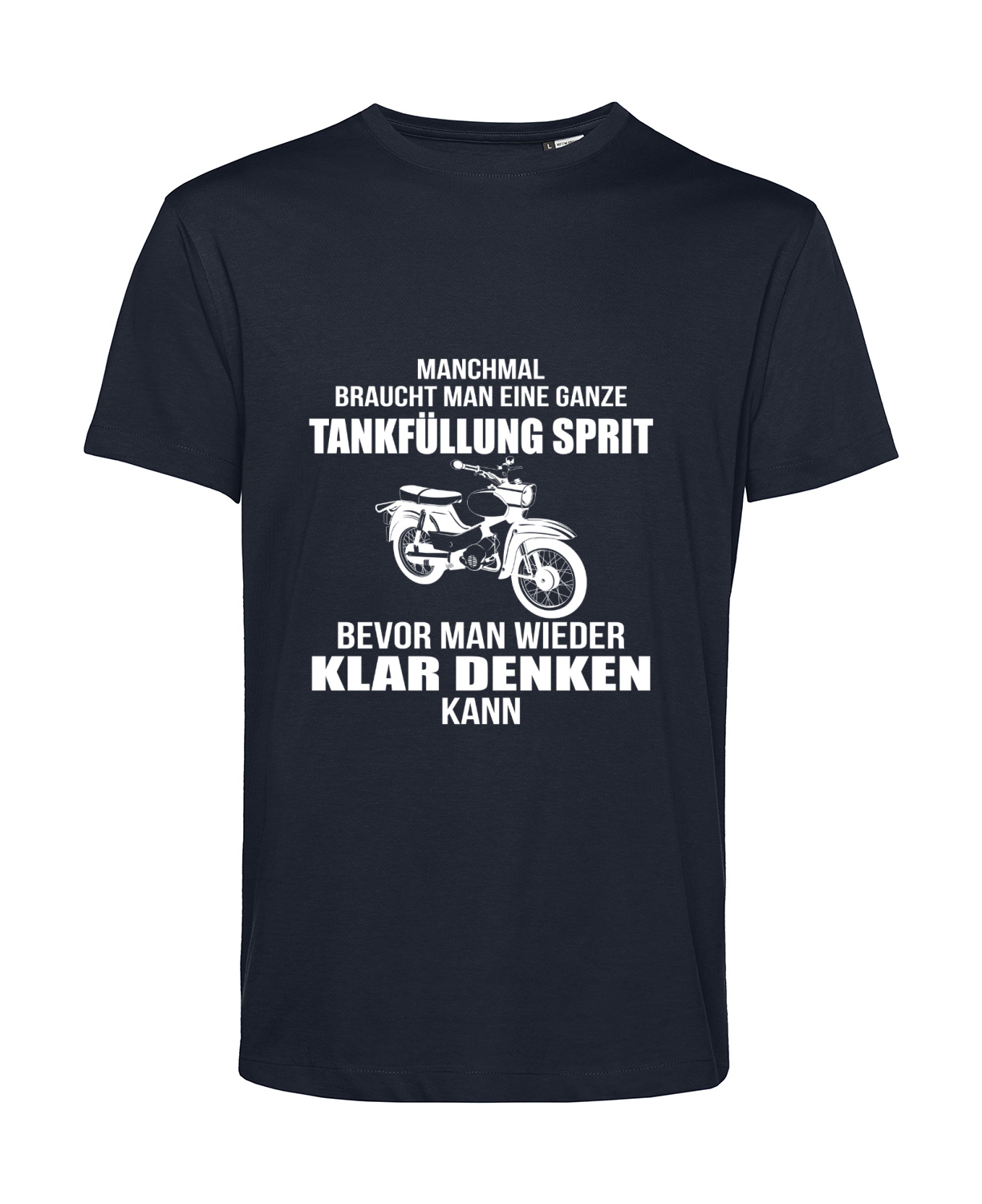Nachhaltiges T-Shirt Herren 2Takt - Ganze Tankfüllung Star