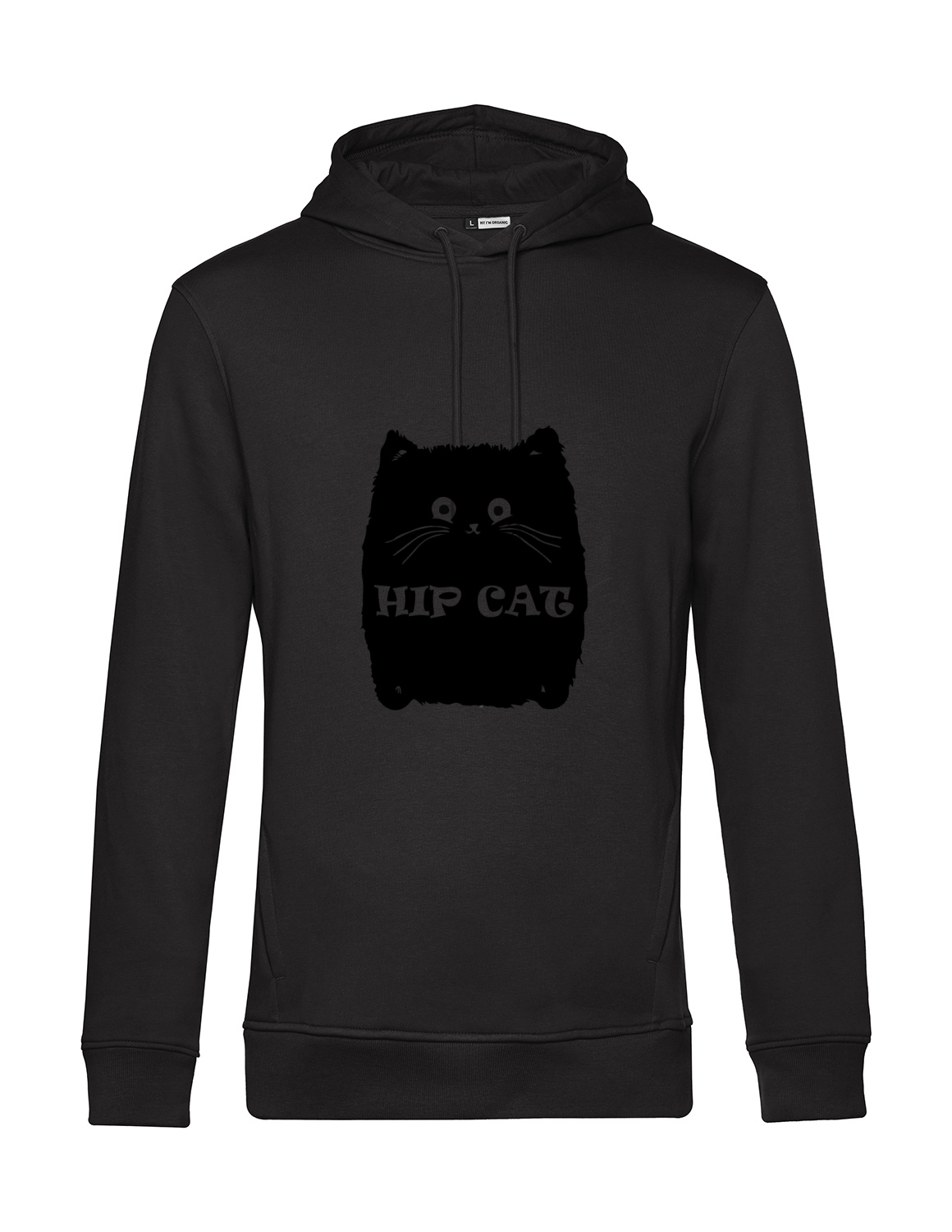 Nachhaltiger Hoodie Herren Katzen - Hip Cat
