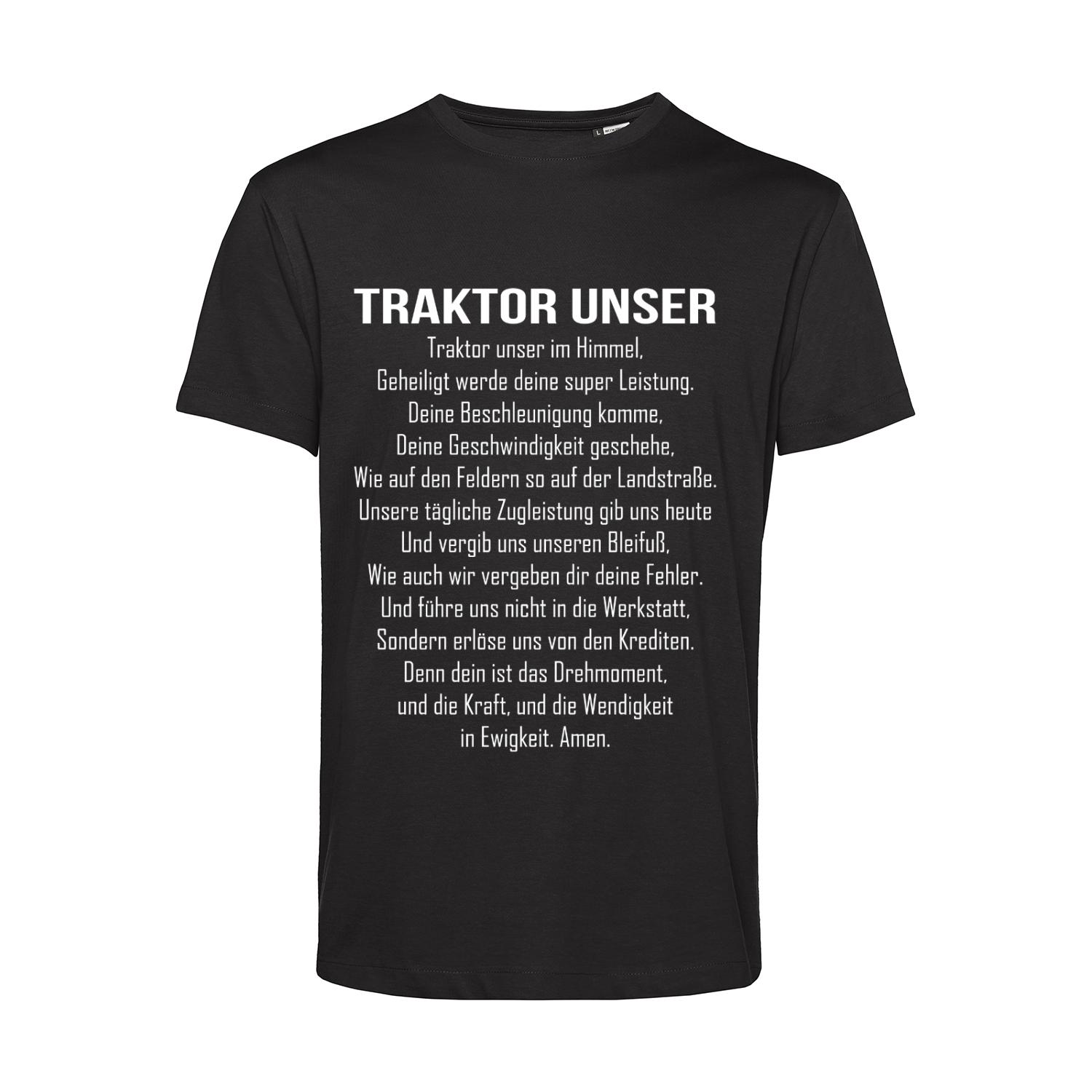 Nachhaltiges T-Shirt Herren Landwirt - Traktor unser