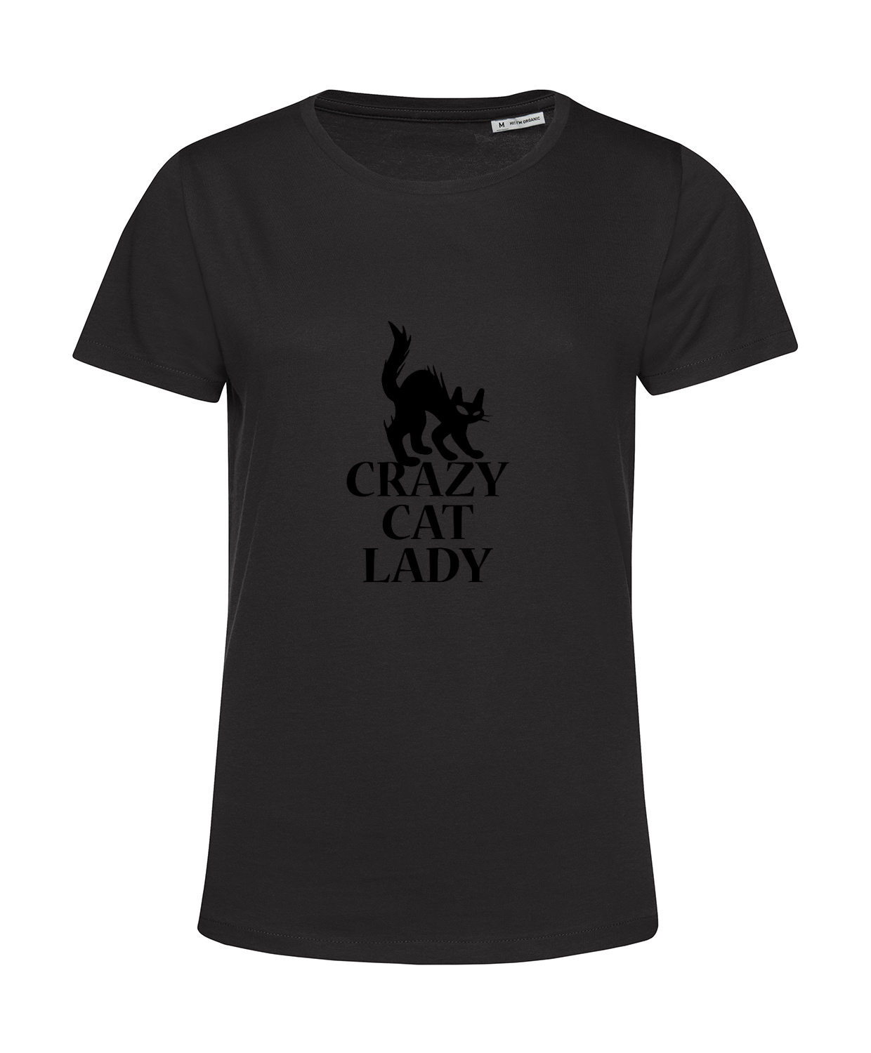 Nachhaltiges T-Shirt Damen Katzen - Crazy Cat Lady