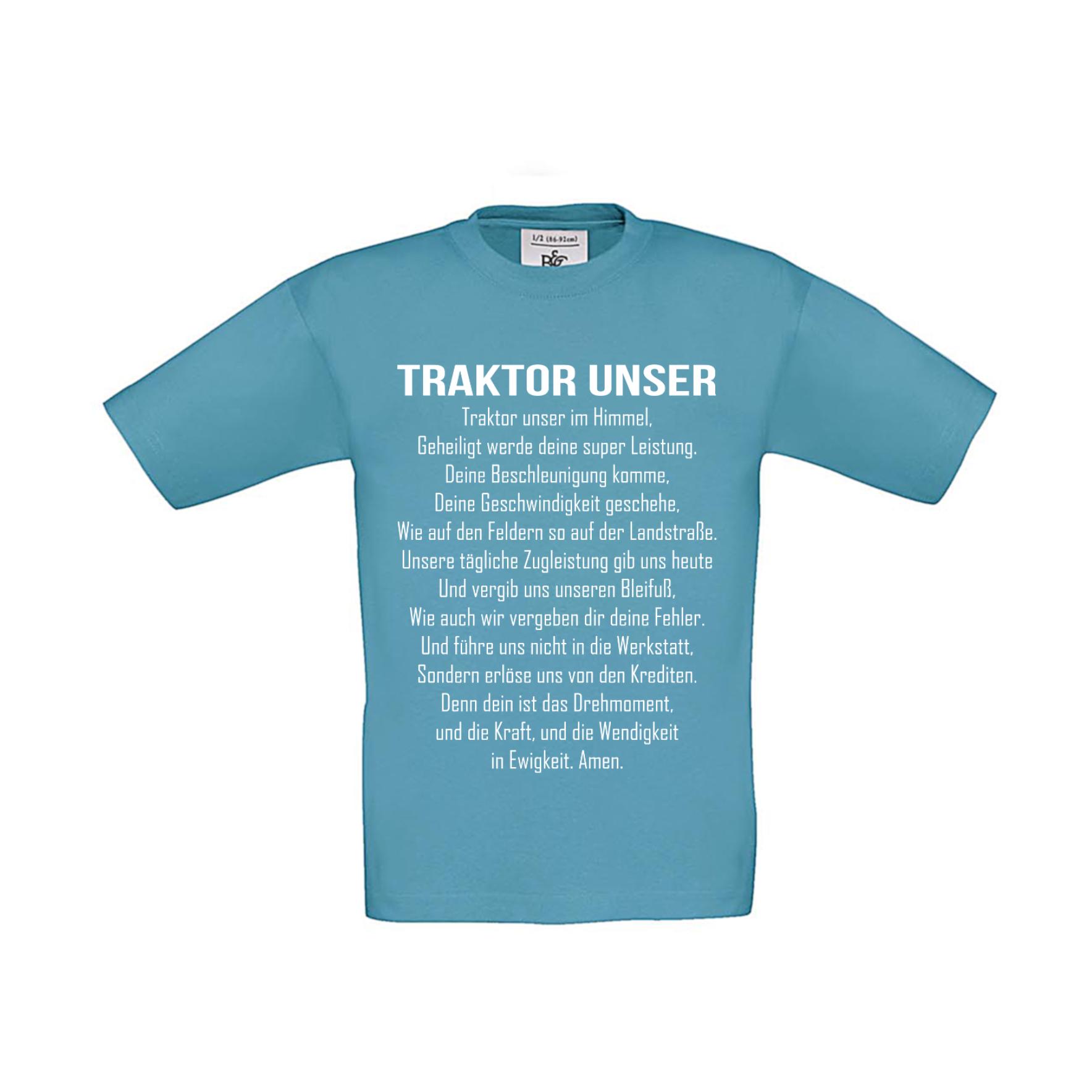 T-Shirt Kinder Landwirt - Traktor unser