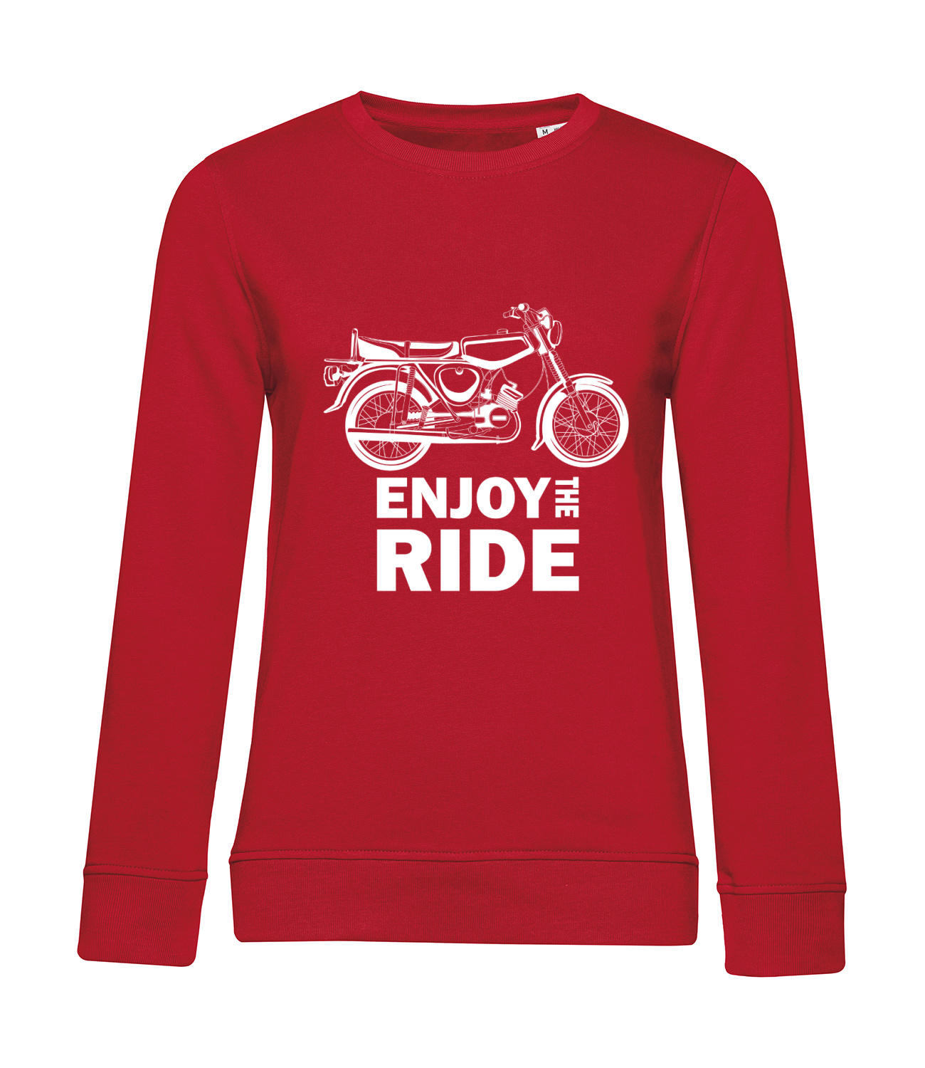 Nachhaltiges Sweatshirt Damen S50 - Enjoy the Ride