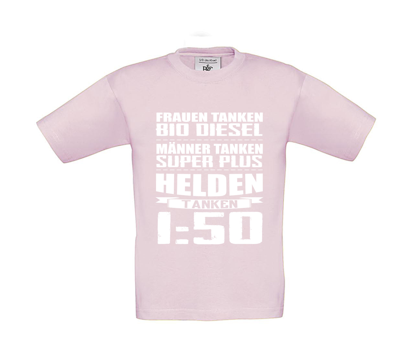 T-Shirt Kinder 2Takter - Helden tanken 1 zu 50