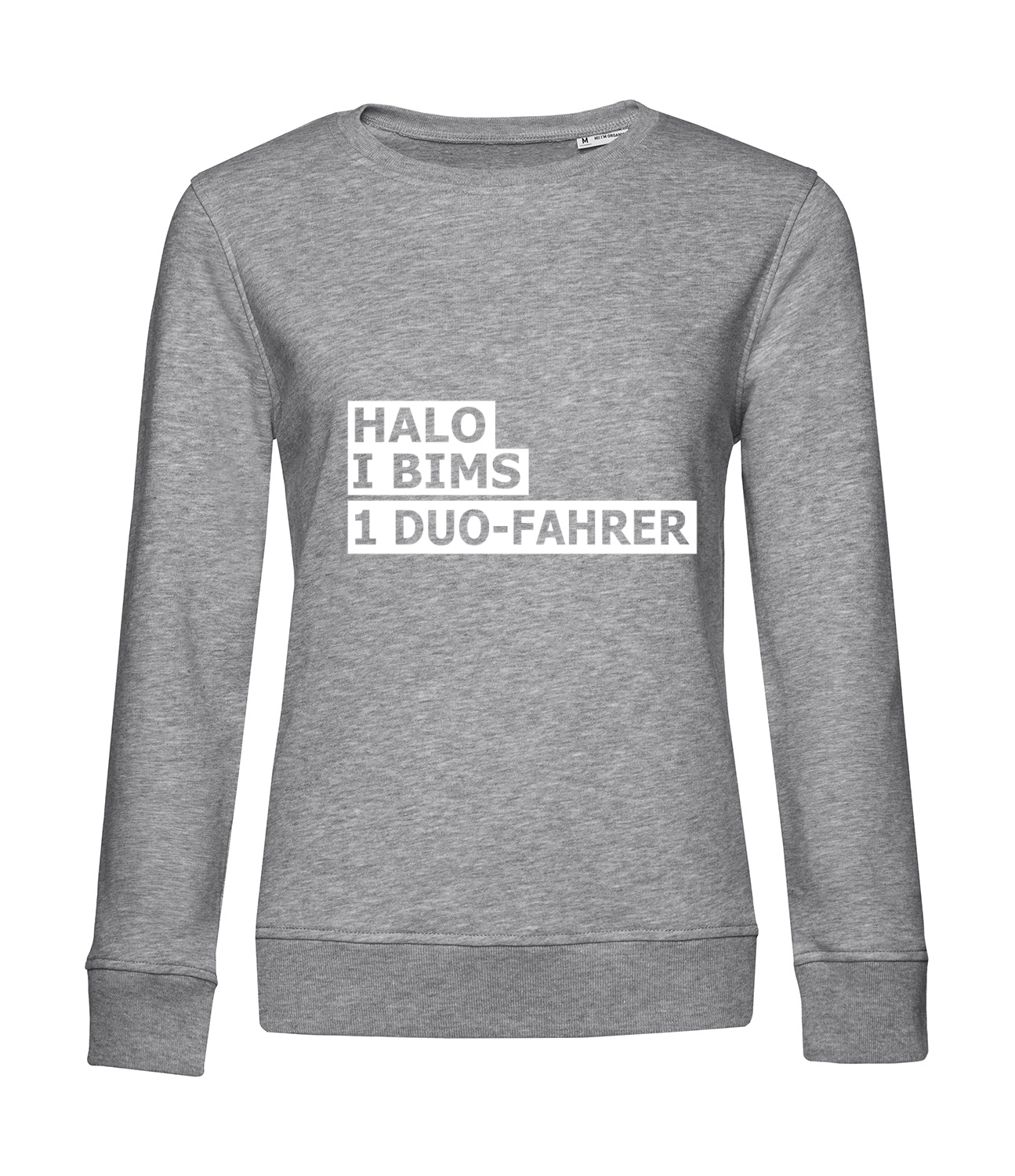 Nachhaltiges Sweatshirt Damen 2Takter - Halo I bims 1 DUO-Fahrer