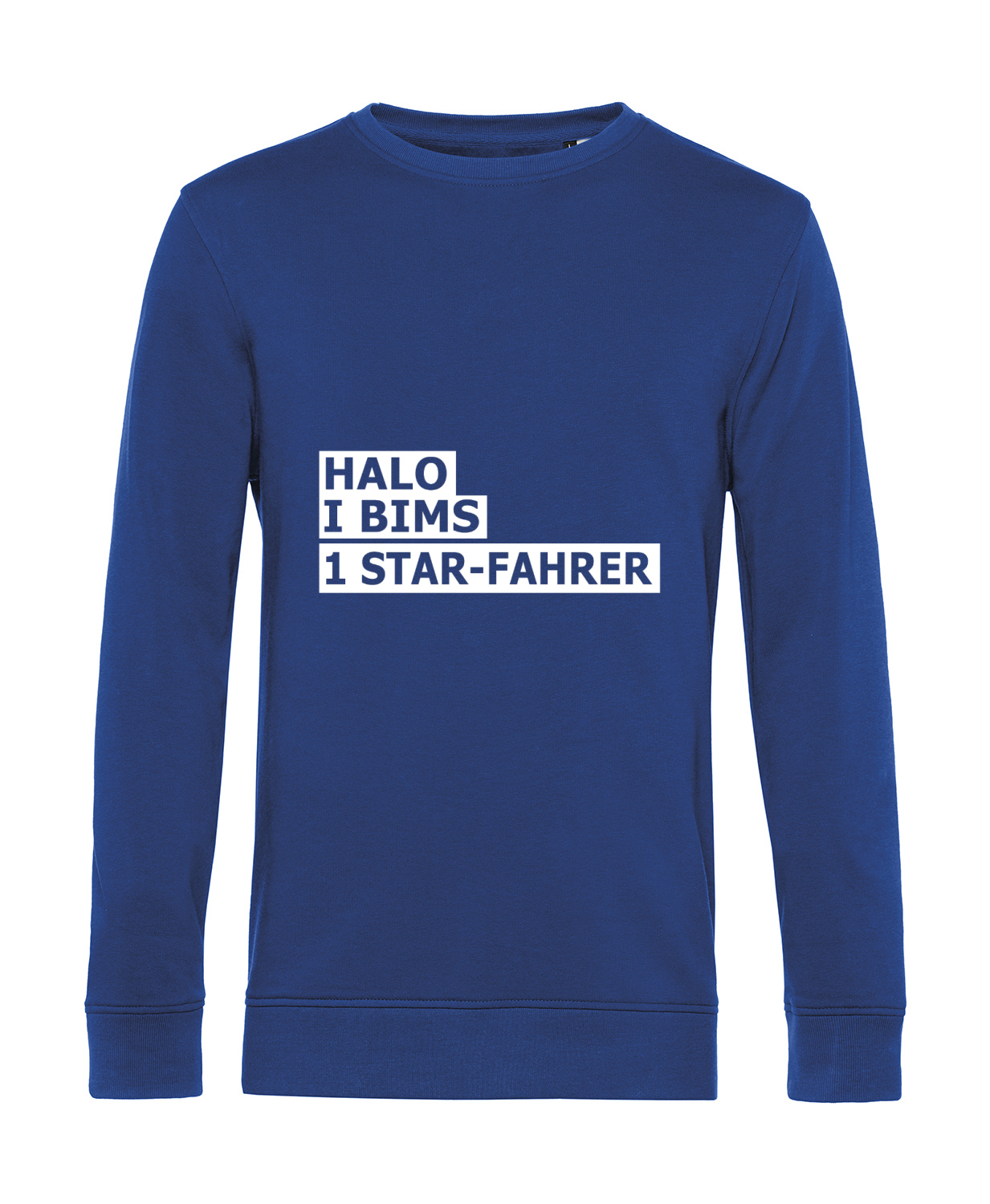 Nachhaltiges Sweatshirt Herren 2Takter - Halo I bims 1 Star-Fahrer