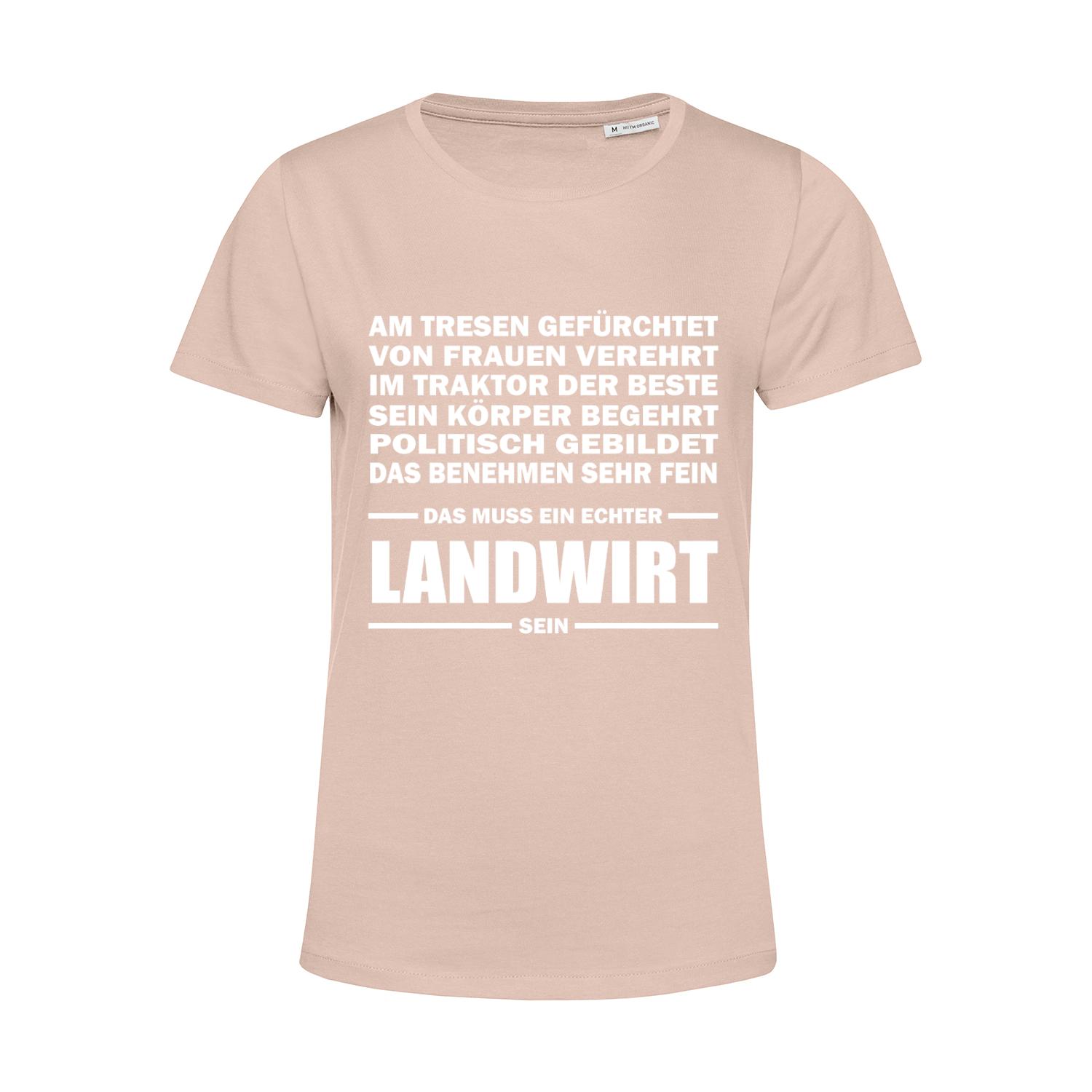 Nachhaltiges T-Shirt Damen Landwirt - Am Tresen gefürchtet der Landwirt
