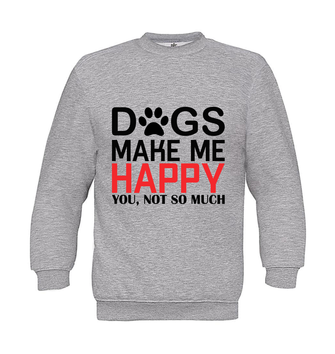 Sweatshirt Kinder Hunde - Dogs make me happy