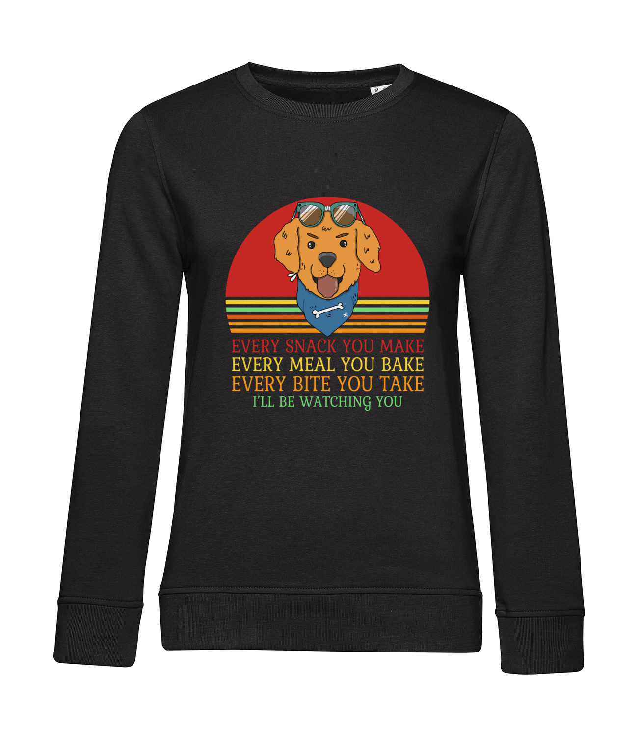 Nachhaltiges Sweatshirt Damen Hunde - Every Snack You Make