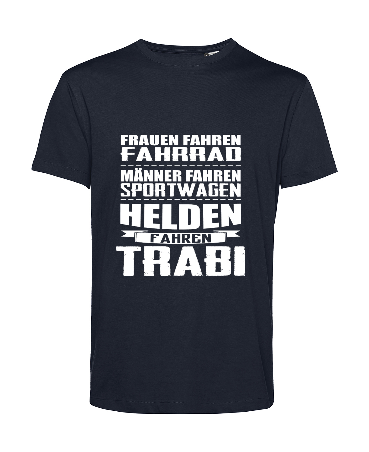 Nachhaltiges T-Shirt Herren 2Takter - Helden fahren Trabi