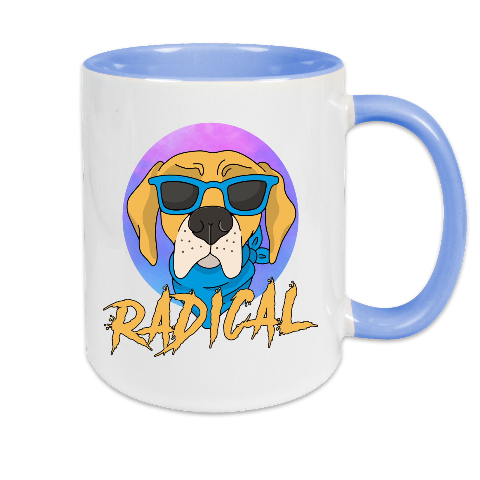Tasse zweifarbig Hunde - Radical Dog