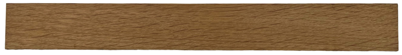 Holz-Lineal aus geölter Eiche 30 cm personalisierbar