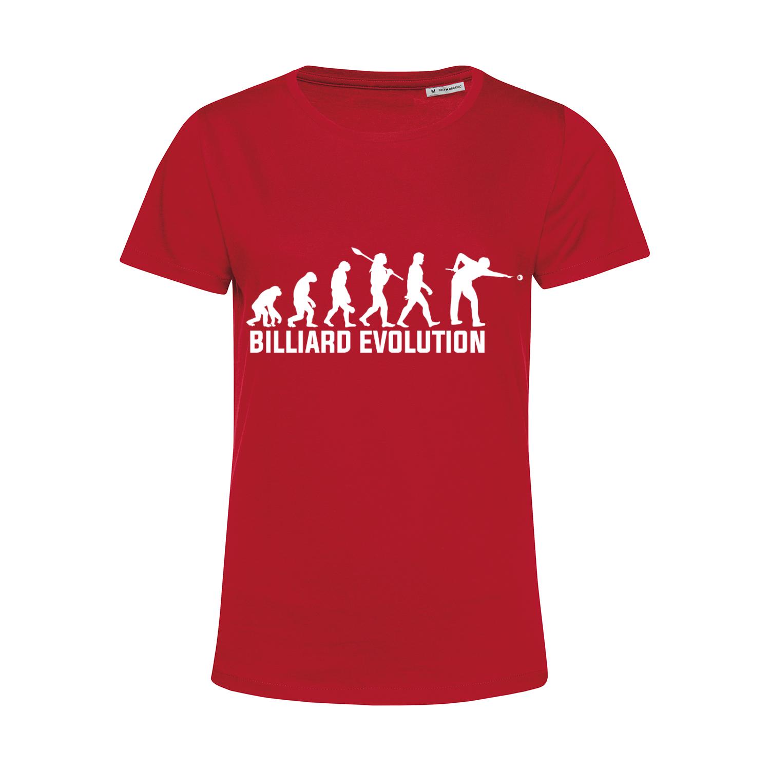 Nachhaltiges T-Shirt Damen Billard Evolution