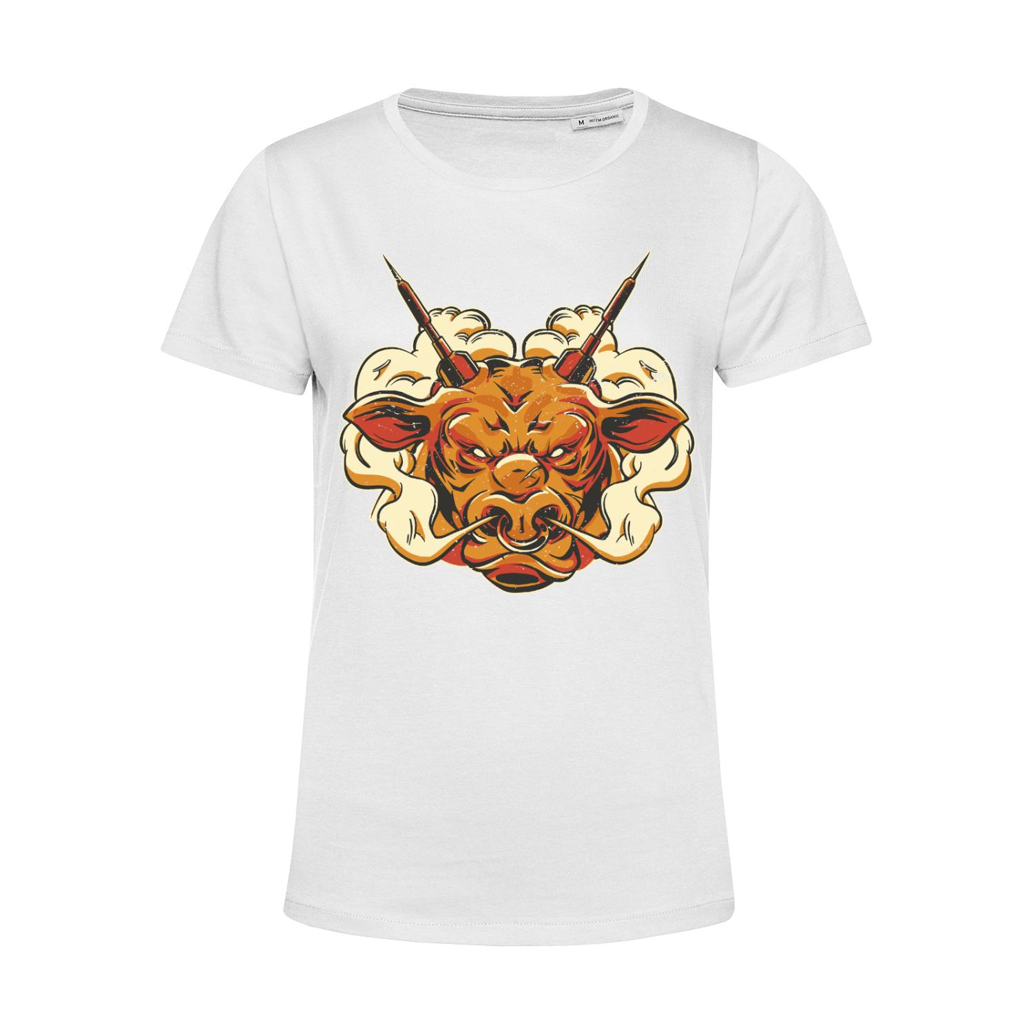 Nachhaltiges T-Shirt Damen Darts Angry Bull