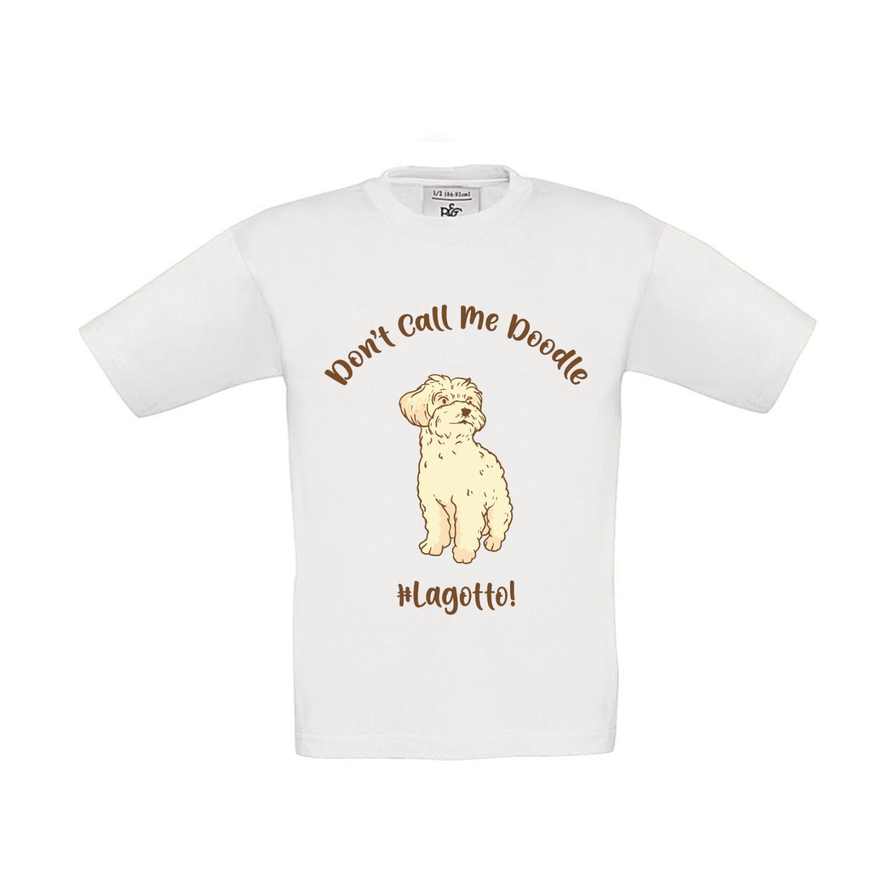 T-Shirt Kinder Hunde - Lagotto - Don't call me Doodle