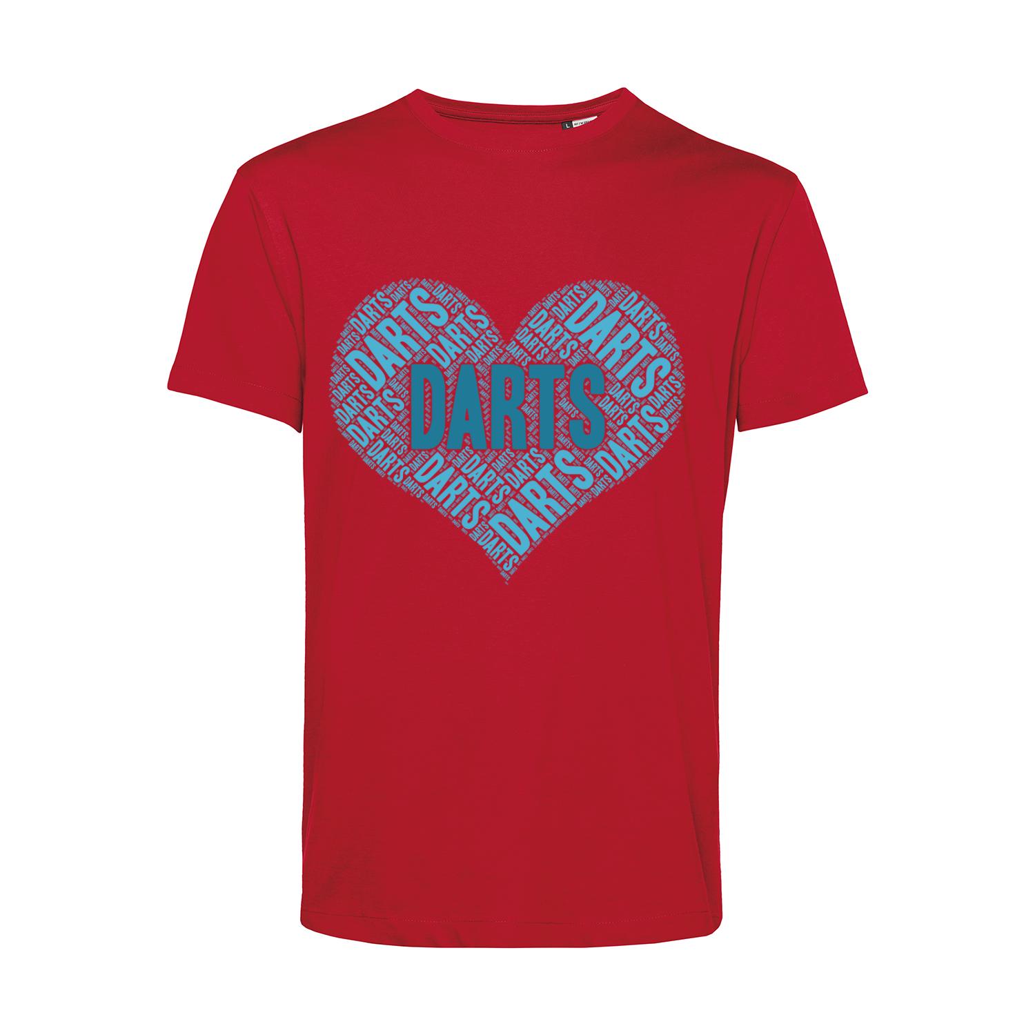 Nachhaltiges T-Shirt Herren Darts Heart