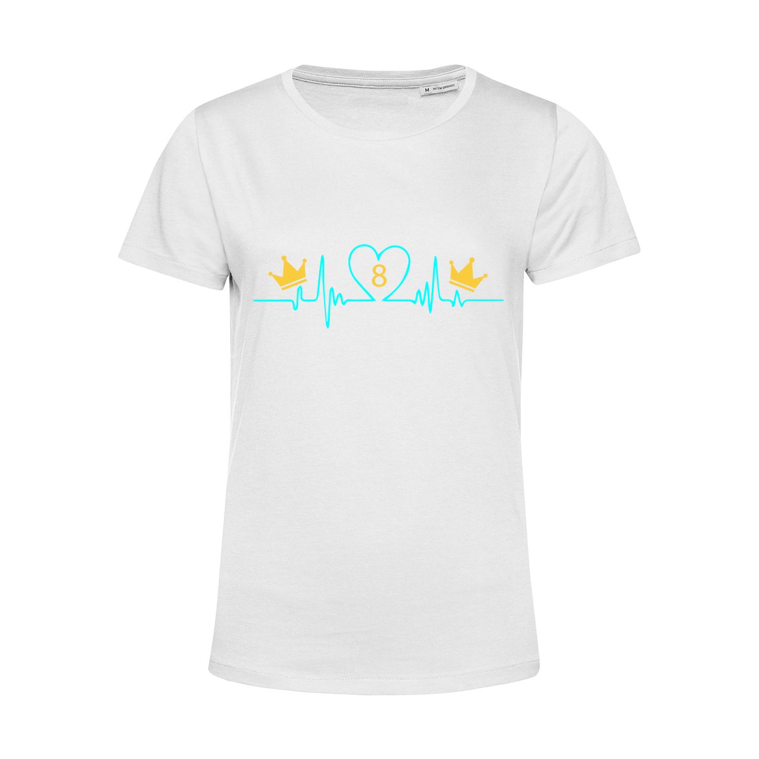 Nachhaltiges T-Shirt Damen Billard Heartbeat Crowns