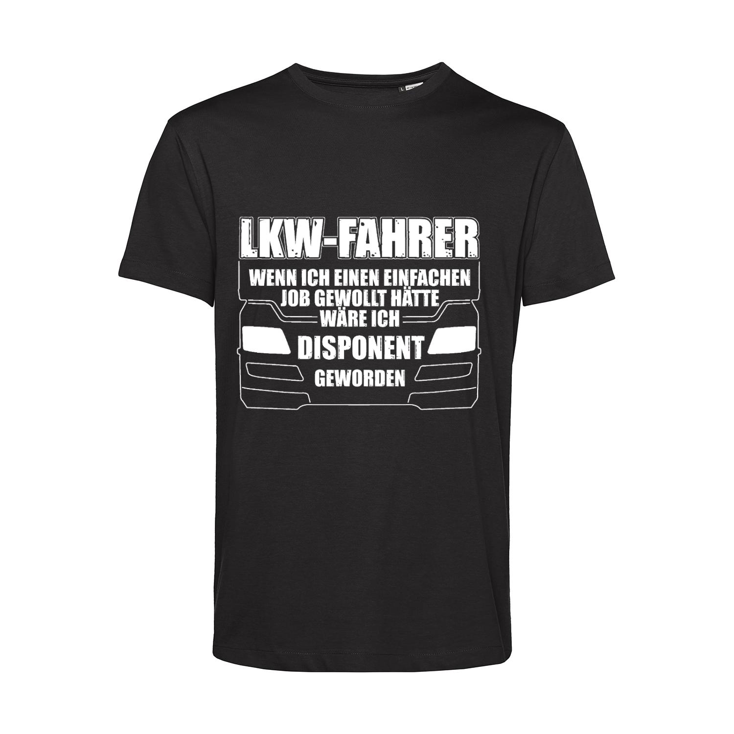Nachhaltiges T-Shirt Herren LKW-Fahrer - Einfacher Job Disponent