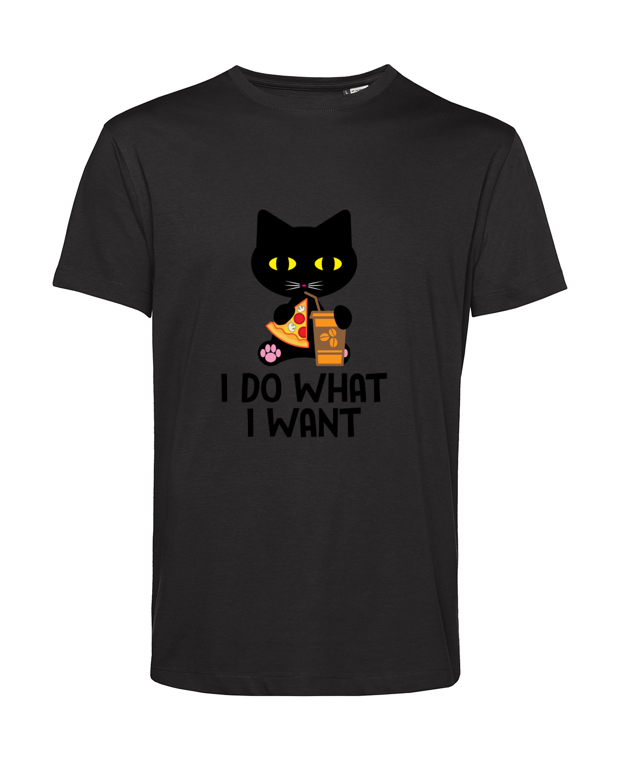 Nachhaltiges T-Shirt Herren Katzen - I do what I want