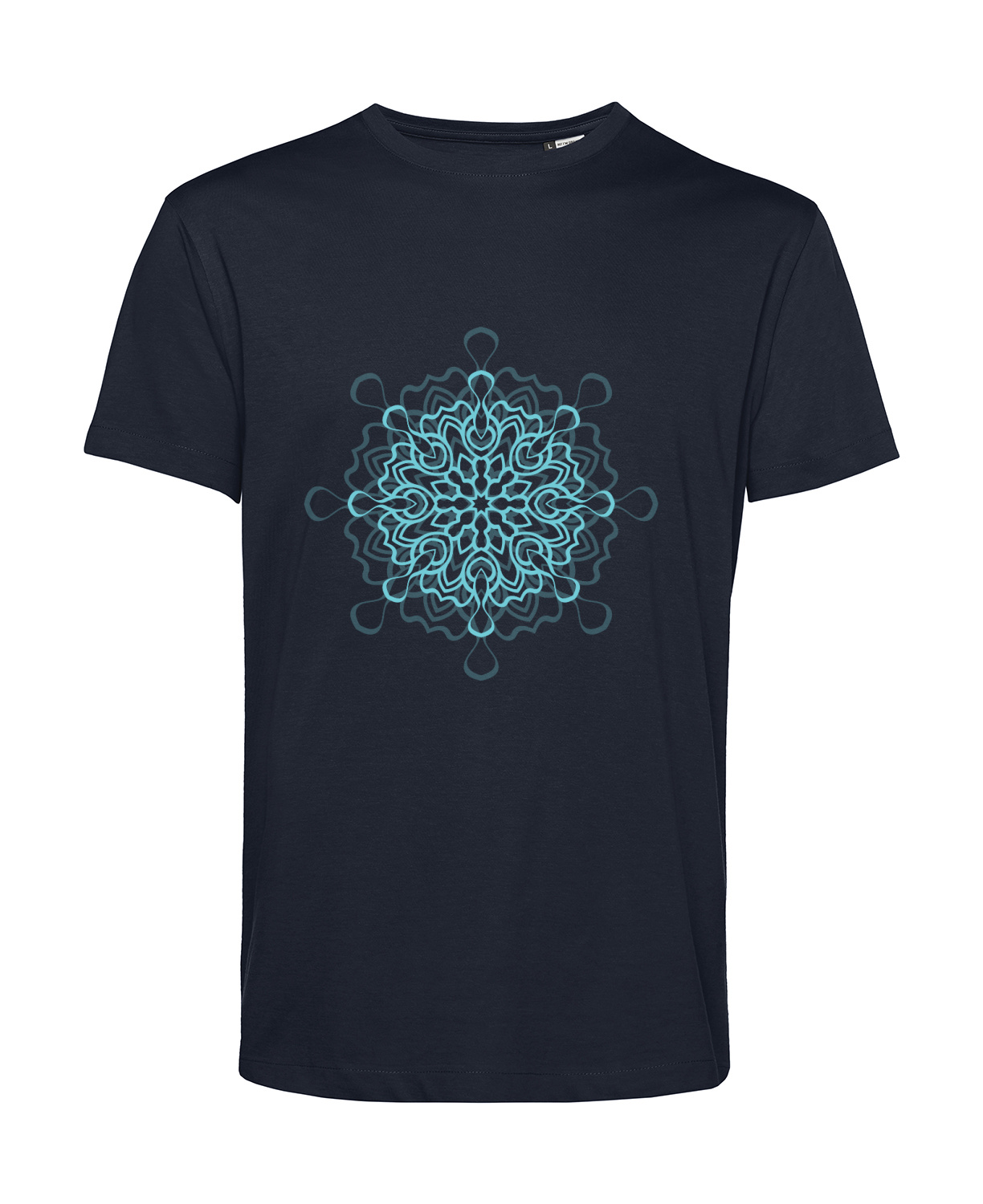 Nachhaltiges T-Shirt Herren Mandala Asian Style