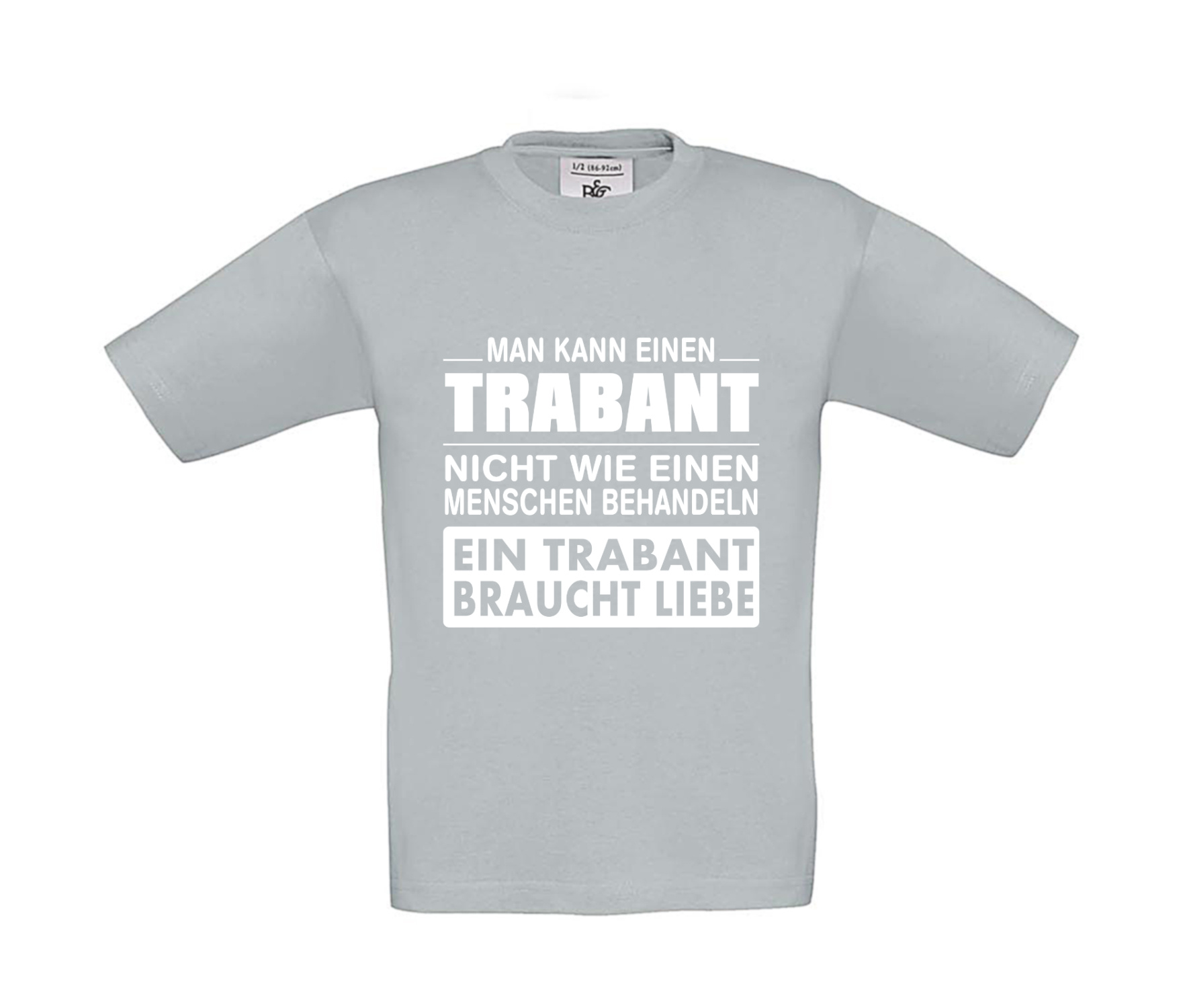 T-Shirt Kinder Trabi - Ein Trabant braucht Liebe