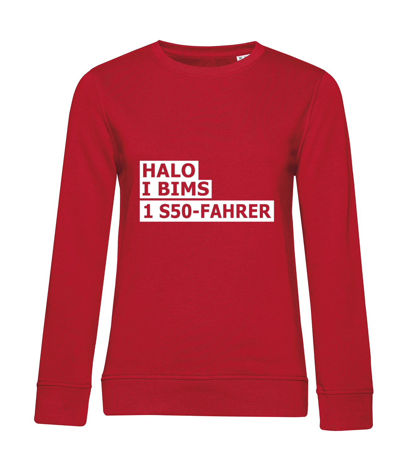 Nachhaltiges Sweatshirt Damen 2Takter - Halo I bims 1 S50-Fahrer