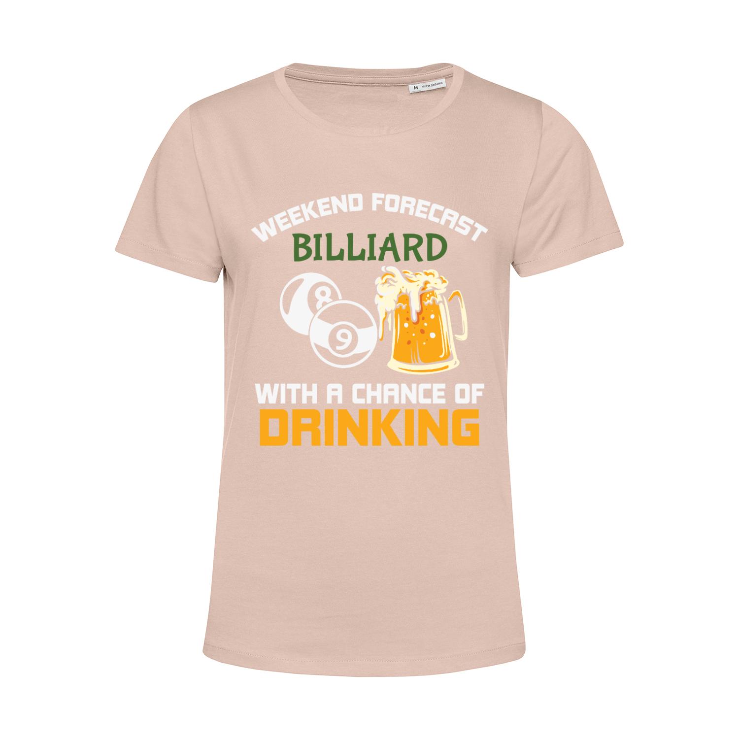 Nachhaltiges T-Shirt Damen Billard Weekend Forecast