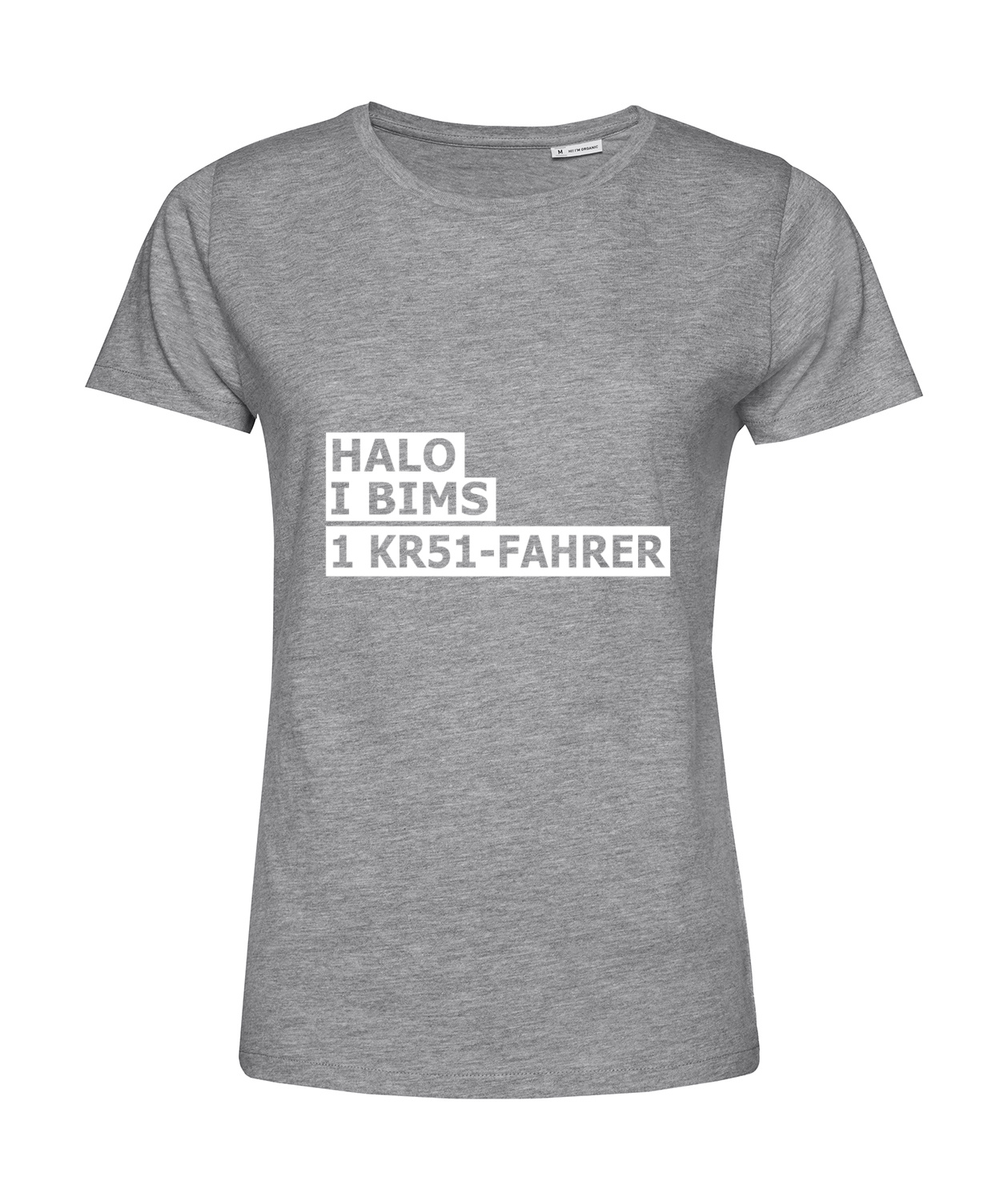 Nachhaltiges T-Shirt Damen 2Takter - Halo I bims 1 KR51-Fahrer