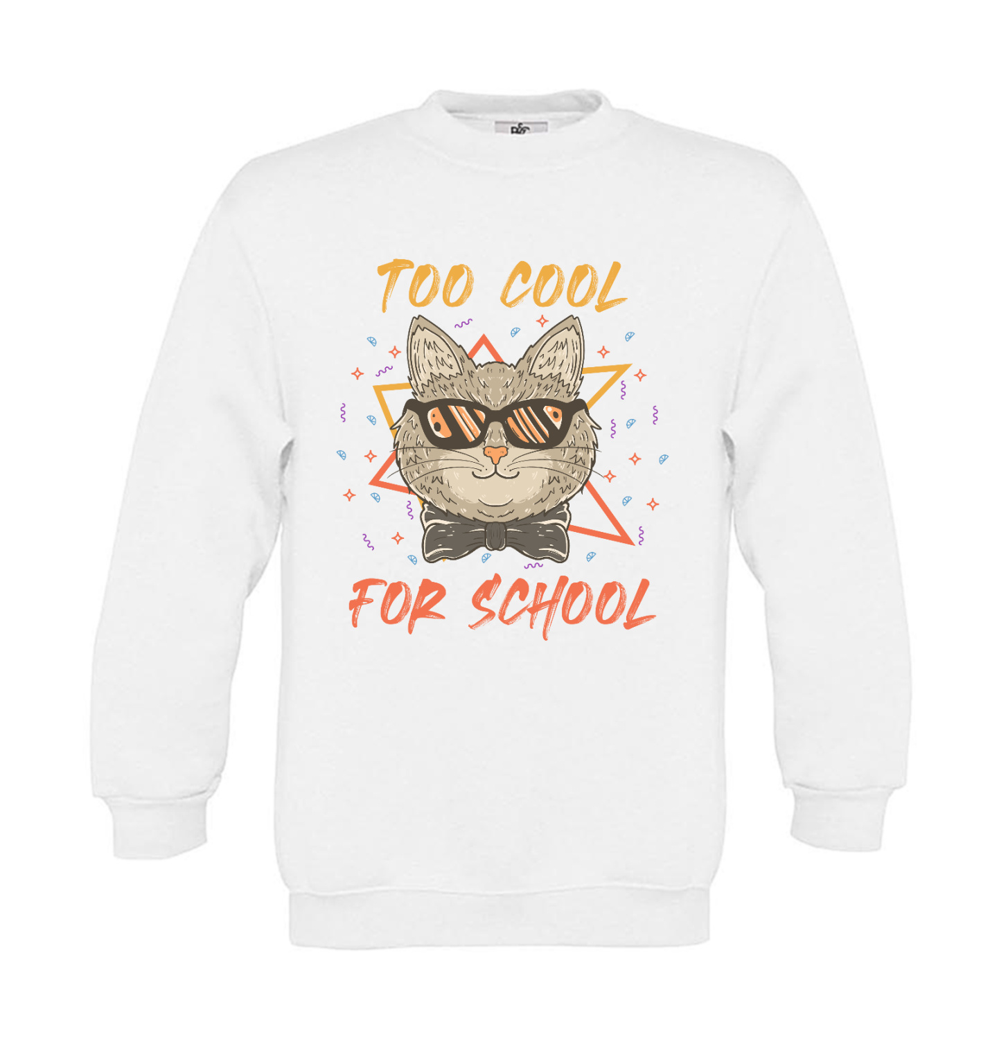 Sweatshirt Kinder Katzen - To cool for school