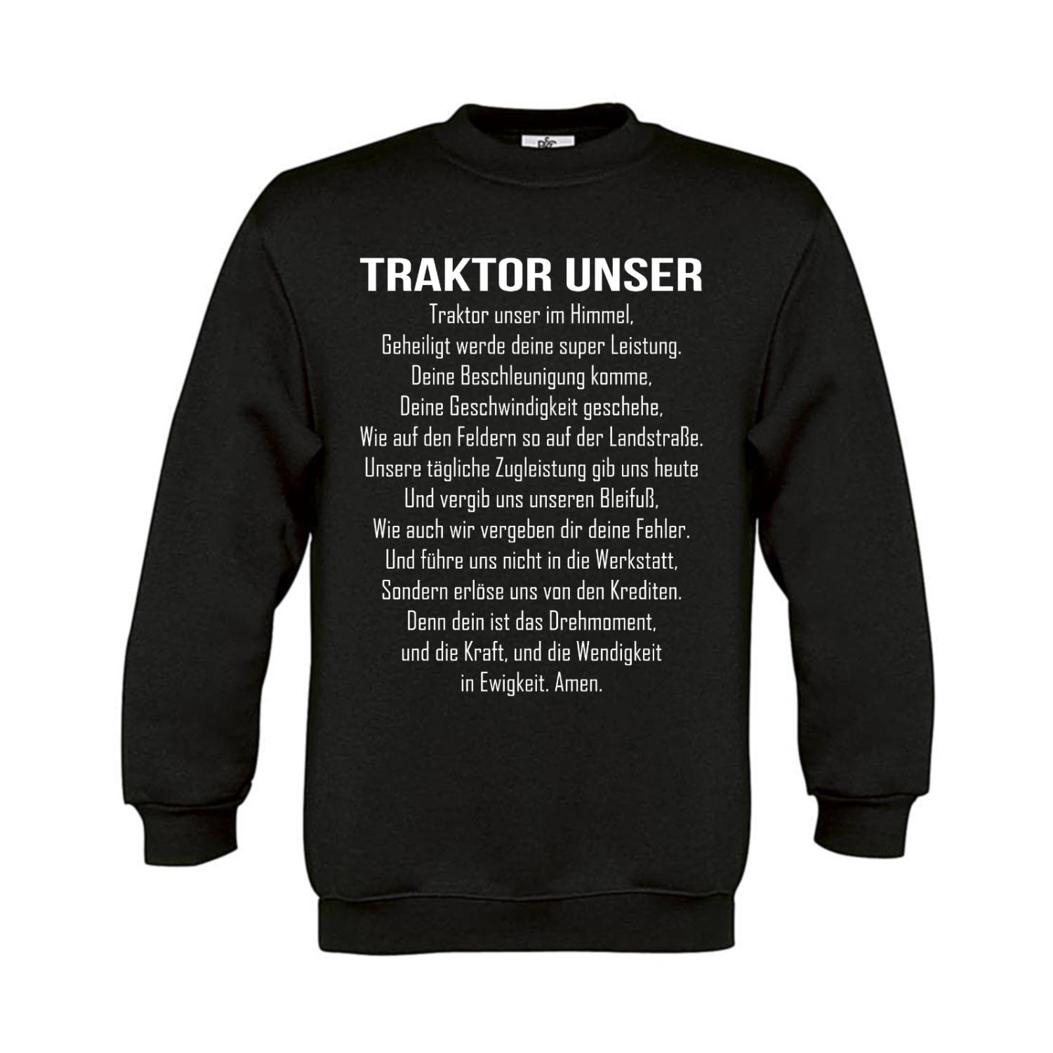 Sweatshirt Kinder Landwirt - Traktor unser