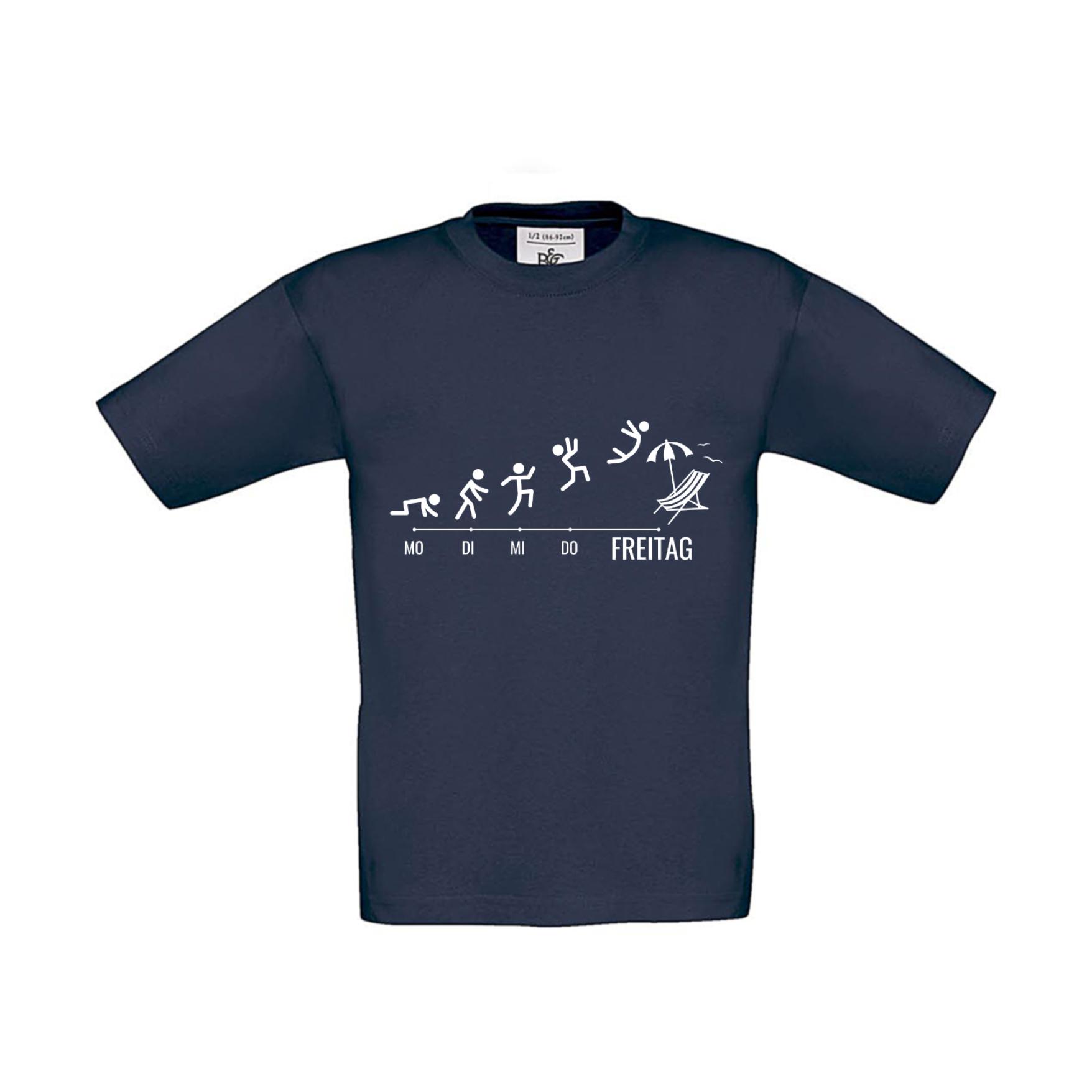T-Shirt Kinder Freizeit - die Evolution der Woche