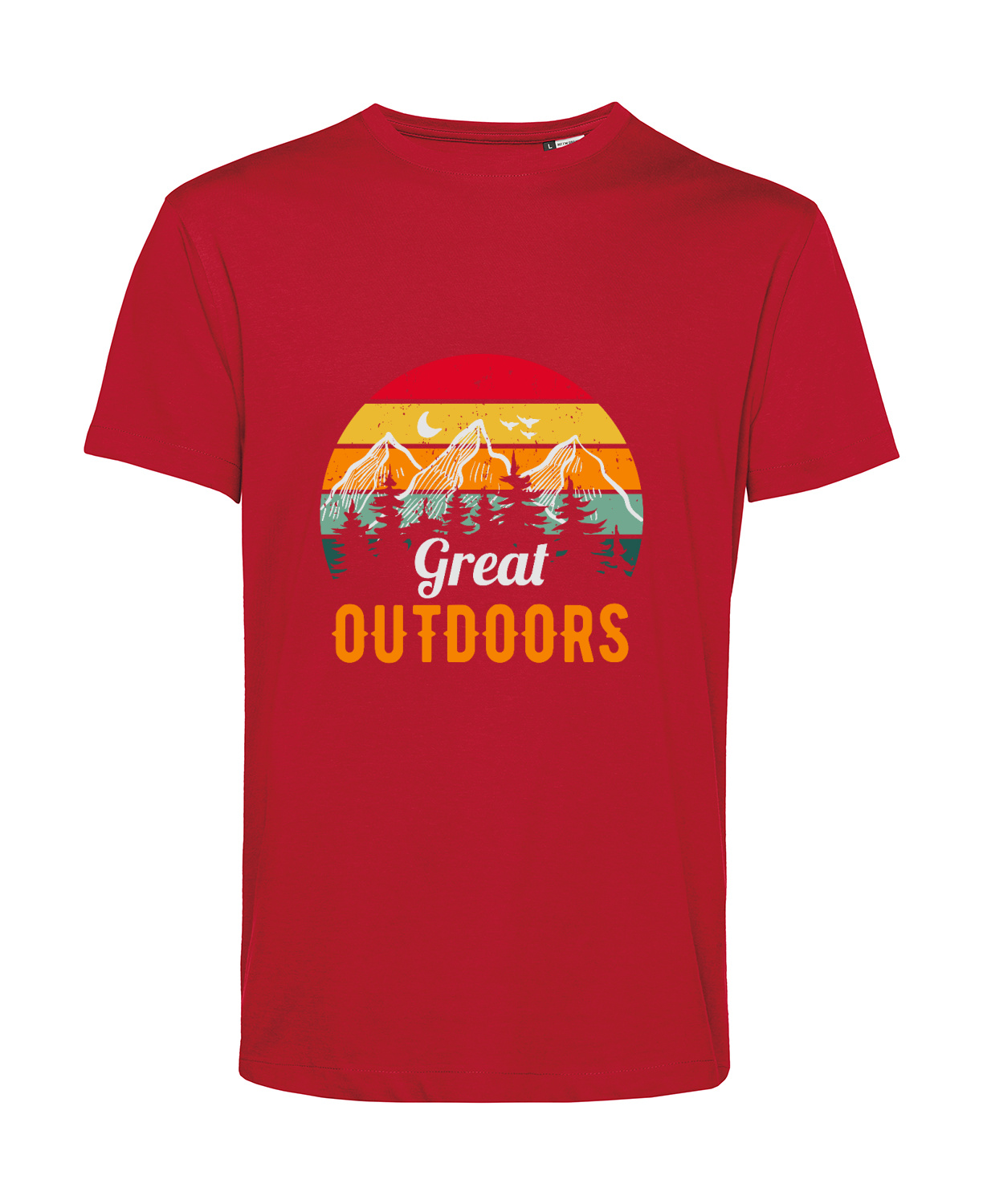 Nachhaltiges T-Shirt Herren Outdoor - Great Outdoors