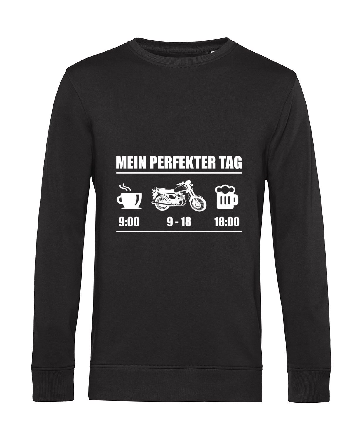 Nachhaltiges Sweatshirt Herren 2Takter - Mein perfekter Tag MZ