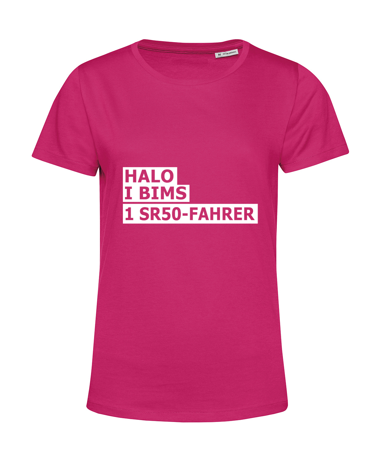 Nachhaltiges T-Shirt Damen 2Takter - Halo I bims 1 SR50-Fahrer