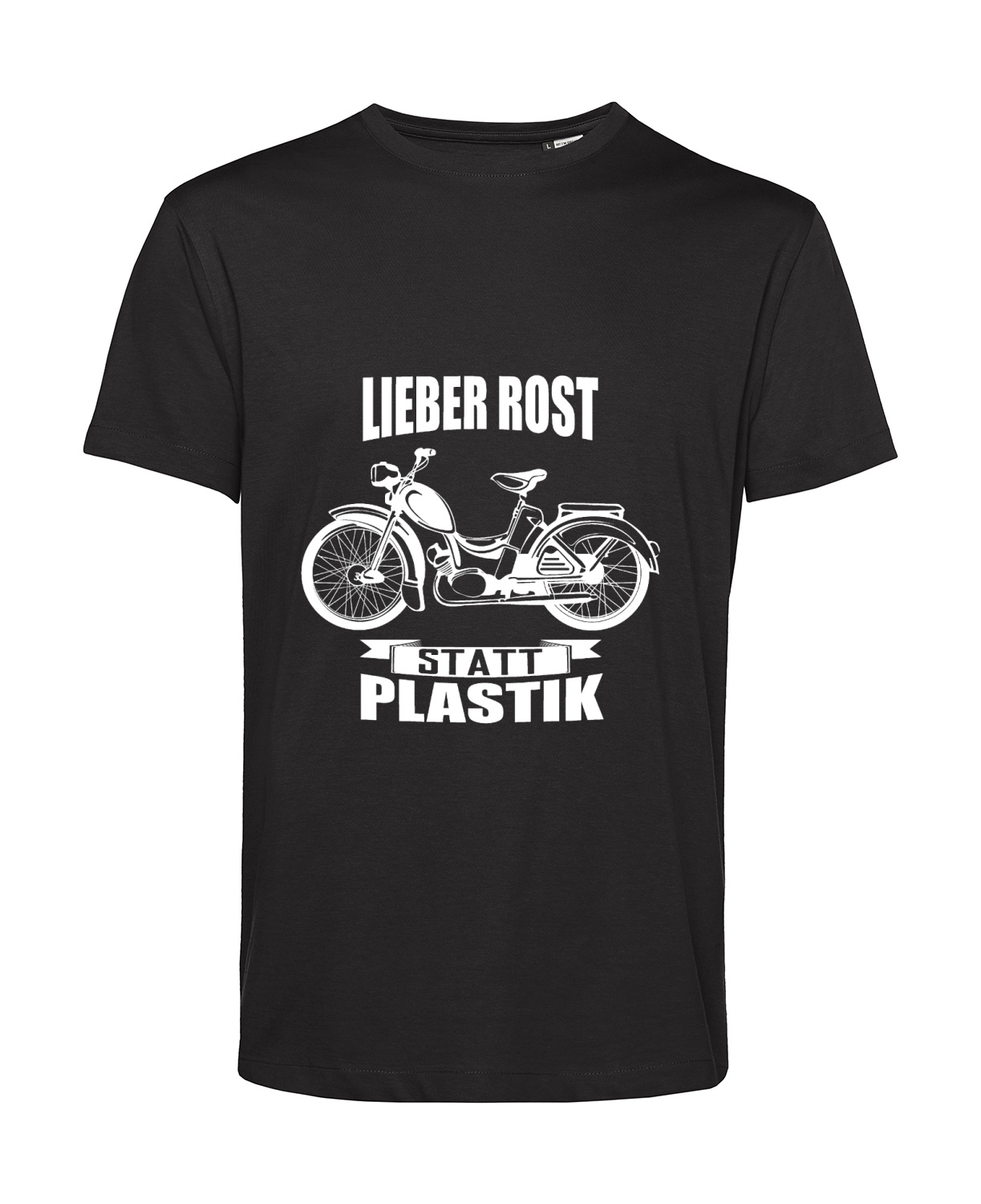 Nachhaltiges T-Shirt Herren 2Takter - Lieber Rost statt Plastik SR2