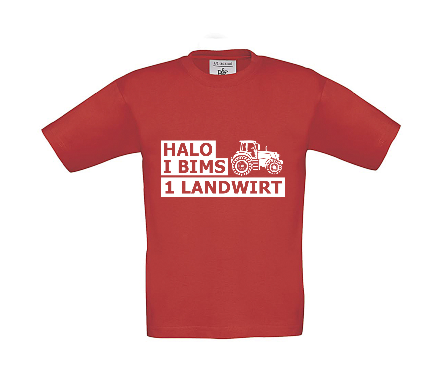 T-Shirt Kinder Landwirt - Halo I bims 1 Landwirt
