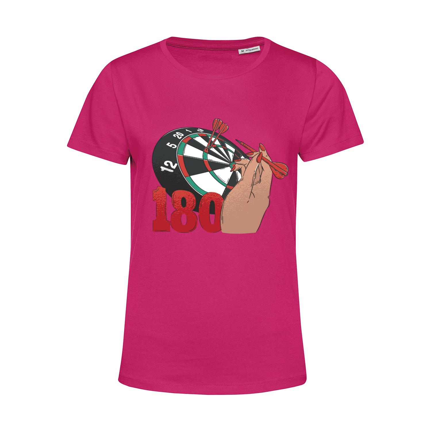 Nachhaltiges T-Shirt Damen Darts 180 Throwing Hand